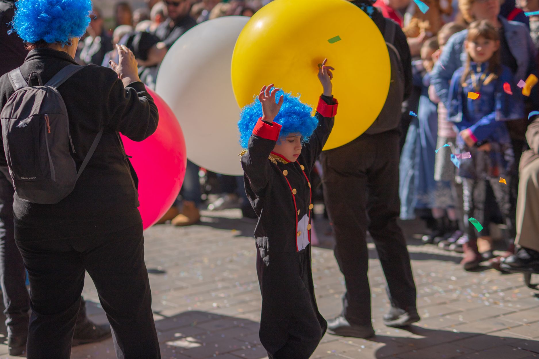 Rua infantil a Rubí. Carnaval 2020