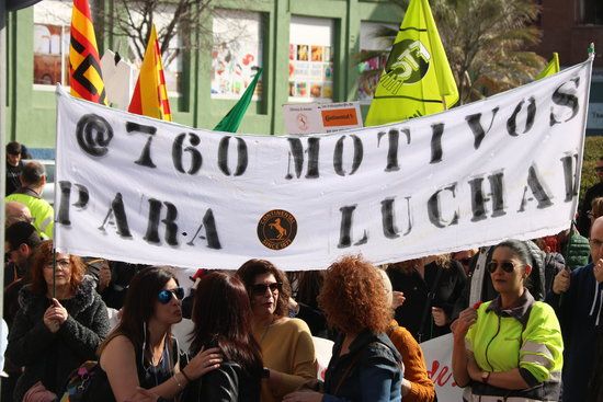La prioritat de la plantilla és assegurar els llocs de treball. FOTO: ACN La prioritat de la plantilla és assegurar els llocs de treball. FOTO: ACN
