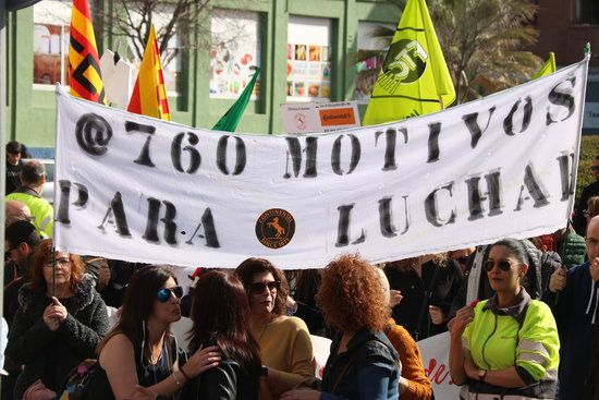 La prioritat de la plantilla és assegurar els llocs de treball. FOTO: ACN