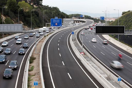El carril bus-VAO tenia la intenció de reduir les congestions a l'autopista del Vallès. FOTO: Generalitat de Catalunya