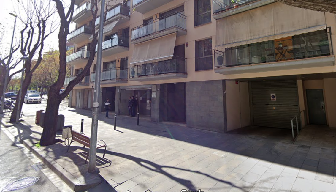 El jutjat de Rubí número 8 està al carrer de Sant Cugat. FOTO: Google Maps