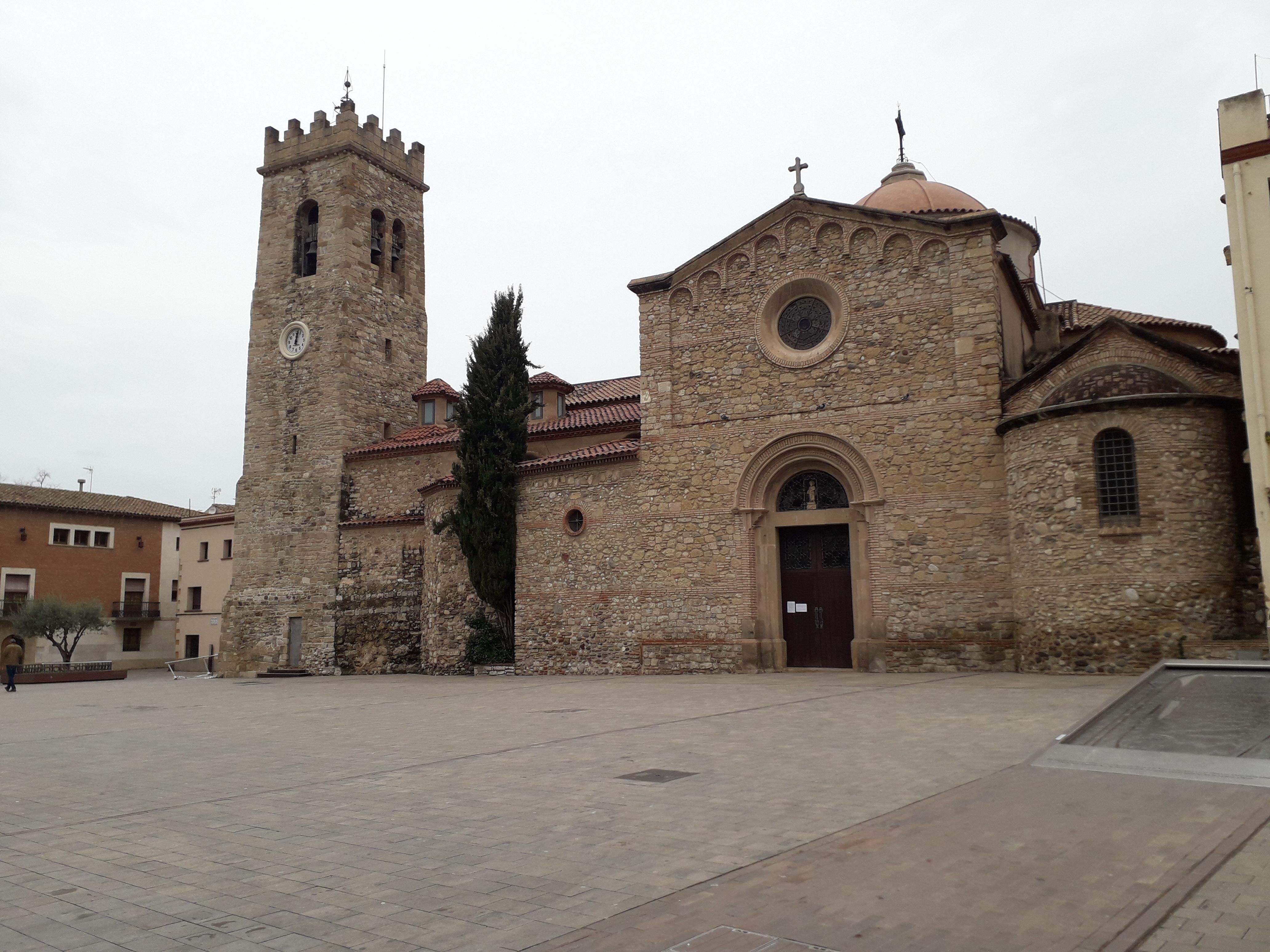 L'església de Sant Pere de Rubí, espai on es farà la cerimonia. FOTO: Redacció