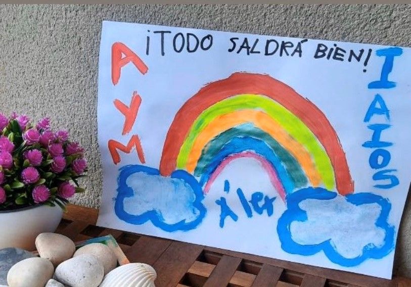 Els infants amb TEA i TDAH poden sortir al carrer acompanyats. FONT: Twitter de Rubí TEA 