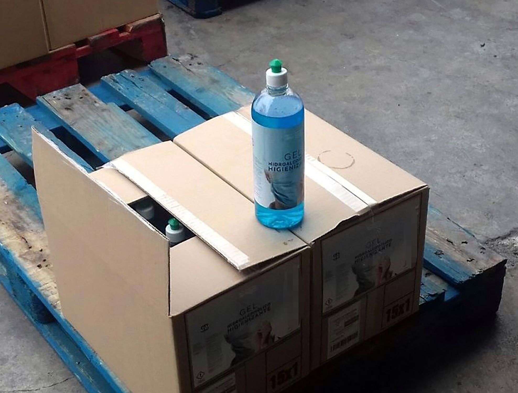 Imatge del fals gel intervingut pels Mossos d'Esquadra. FOTO: Mossos d'Esquadra