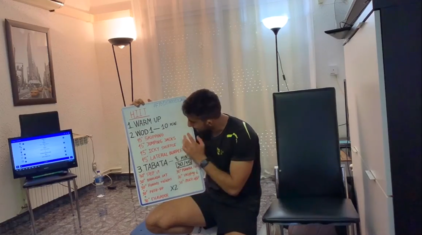  El CN Rubí ofereix classes virtuals per a tota la ciutadania durant el confinament. FOTO: Redacció