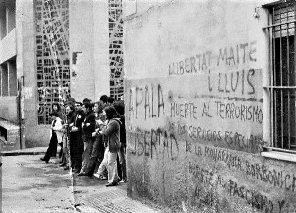 Manifestació pel cas Scala. FONT: El Bullidor