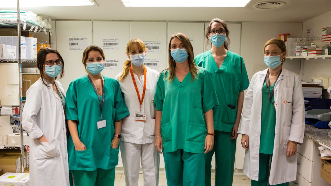 Des d’aquesta setmana ja s’estan reclutant professionals del centre que hi volen participar en l'estudi. FOTO: Cedida