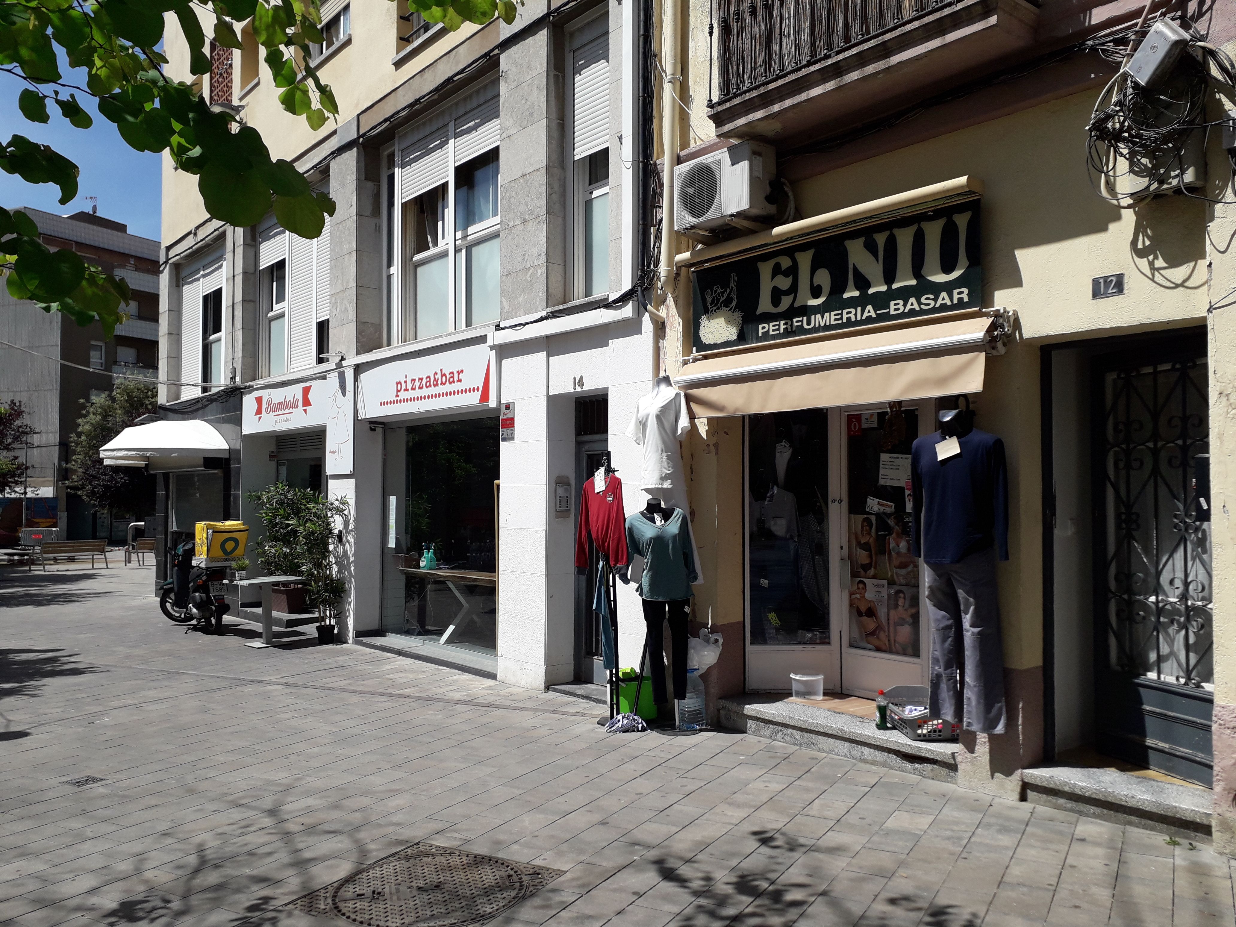 Carrer Mossèn Cinto. FONT: Núria HS