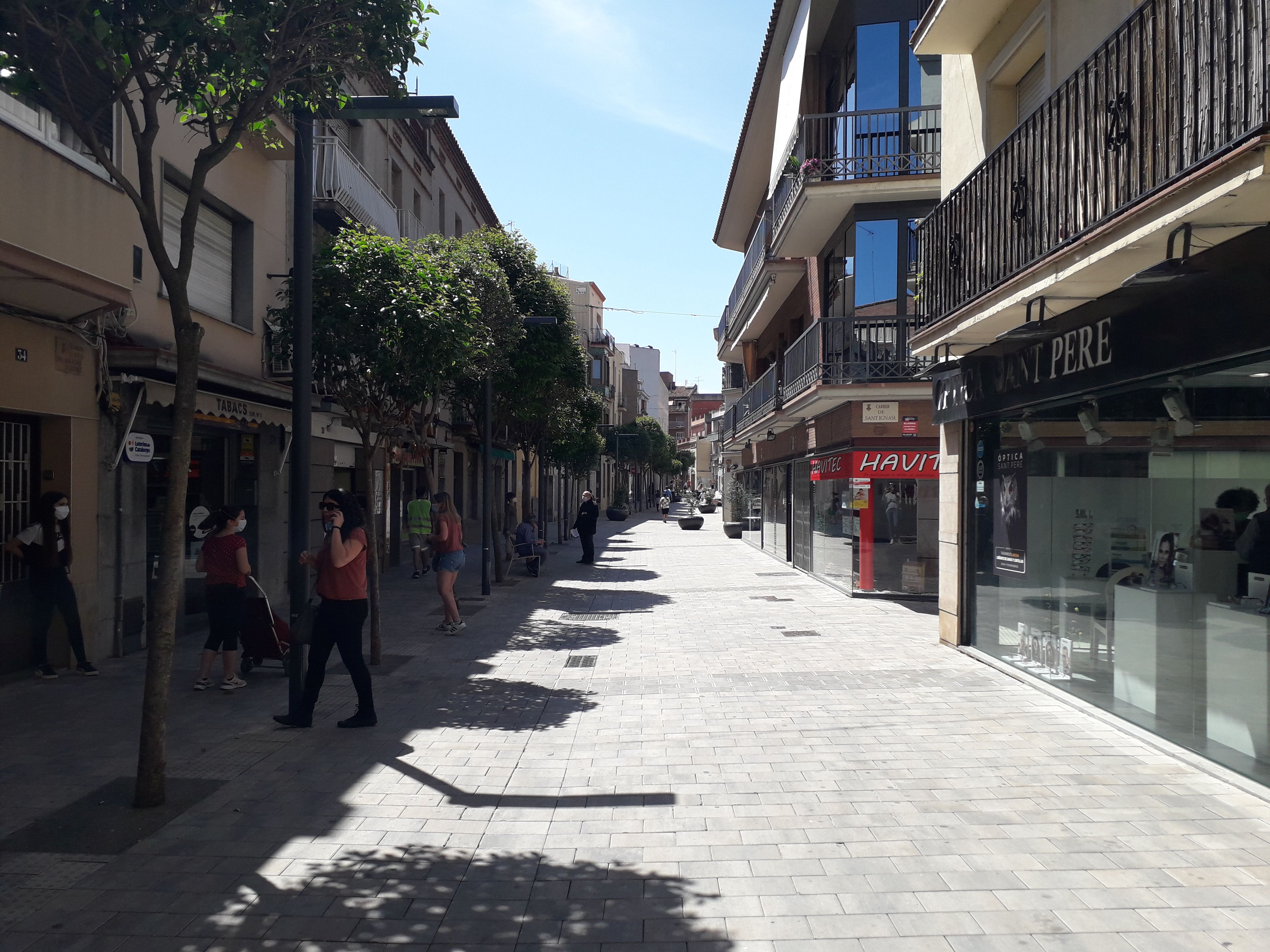 Carrer del Doctor Maximí Fornés. FONT: Núria HS