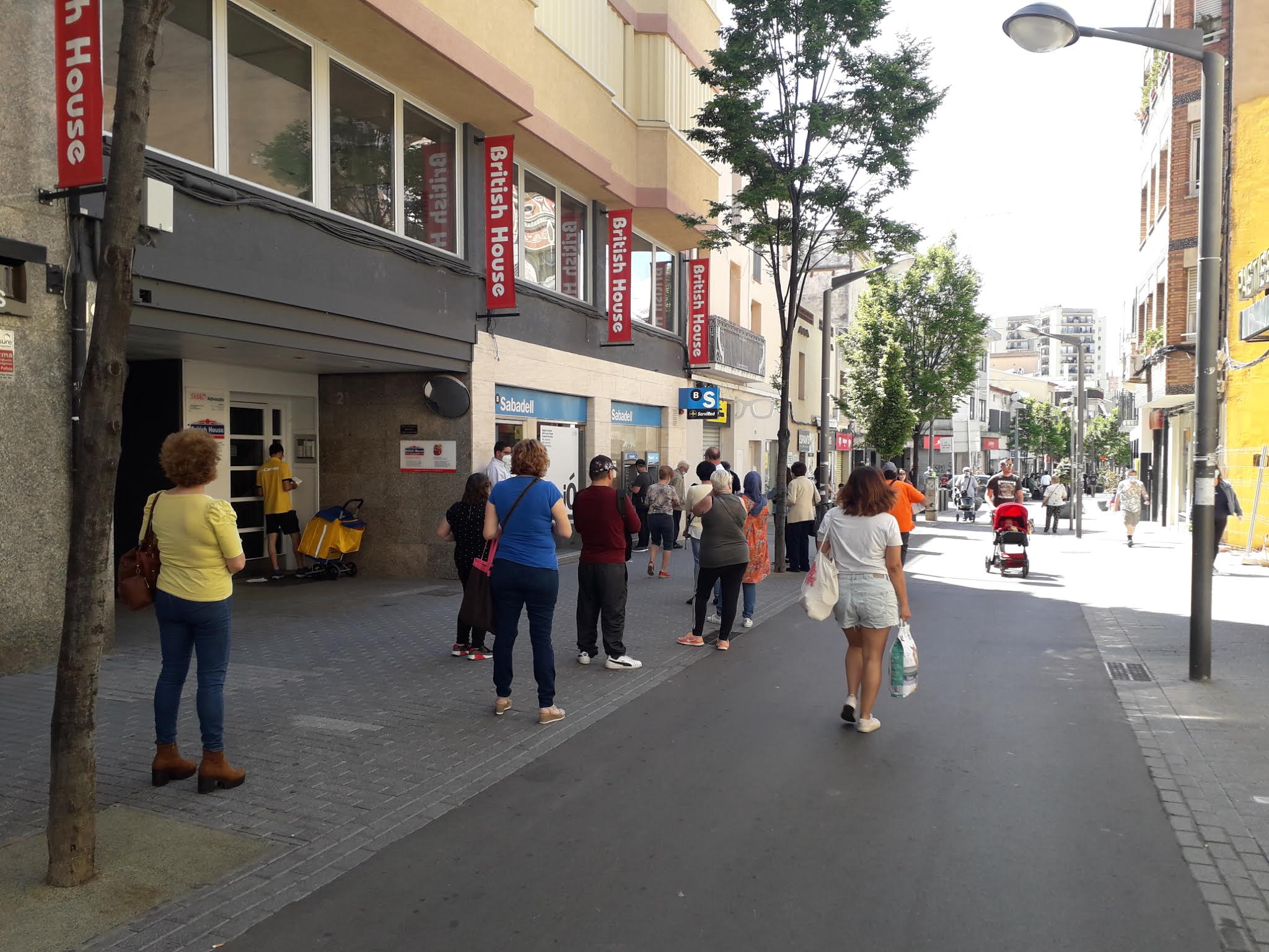 Els carrers de Rubí durant el coronavirus FOTO: Redacció