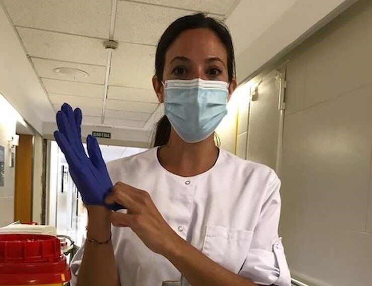 Mauri, infermera: "M'ha costat no pensar en els pacients en els dies de descans". FOTO: Mútua Terrassa