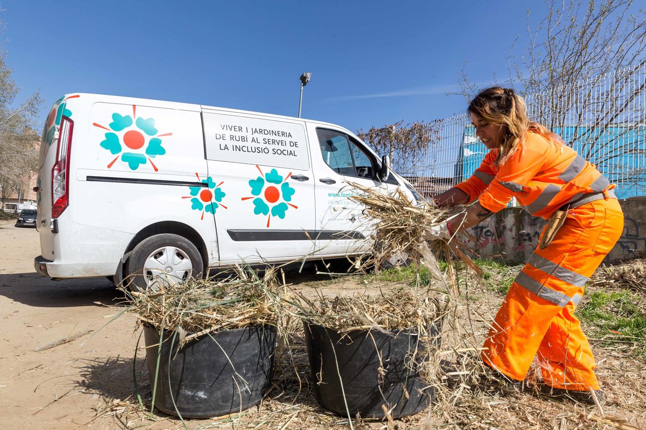 La Font del Ferro torna a la seva activitat habitual. FOTO: AJuntament de Rubí / Localpress