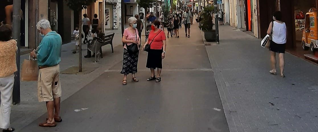 Dades poblacionals a Rubí segons l'Idescat. FOTO: NHS