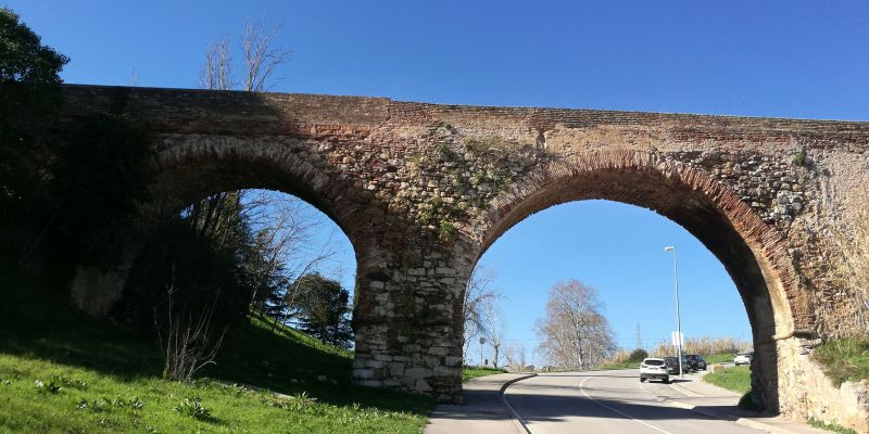  Pont/Aqüeducte de Can Claverí. FOTO: Redacció