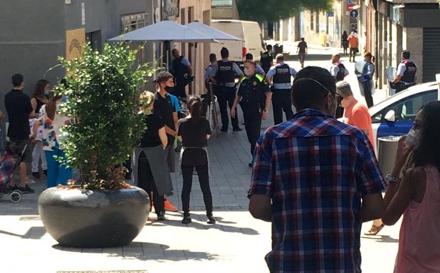 Veïns del carrer Sant Joan van alertar els Mossos d'Esquadra aquest dimecres a la tarda. FOTO: Cedida Veïns del carrer Sant Joan van alertar els Mossos d'Esquadra aquest dimecres a la tarda. FOTO: Cedida