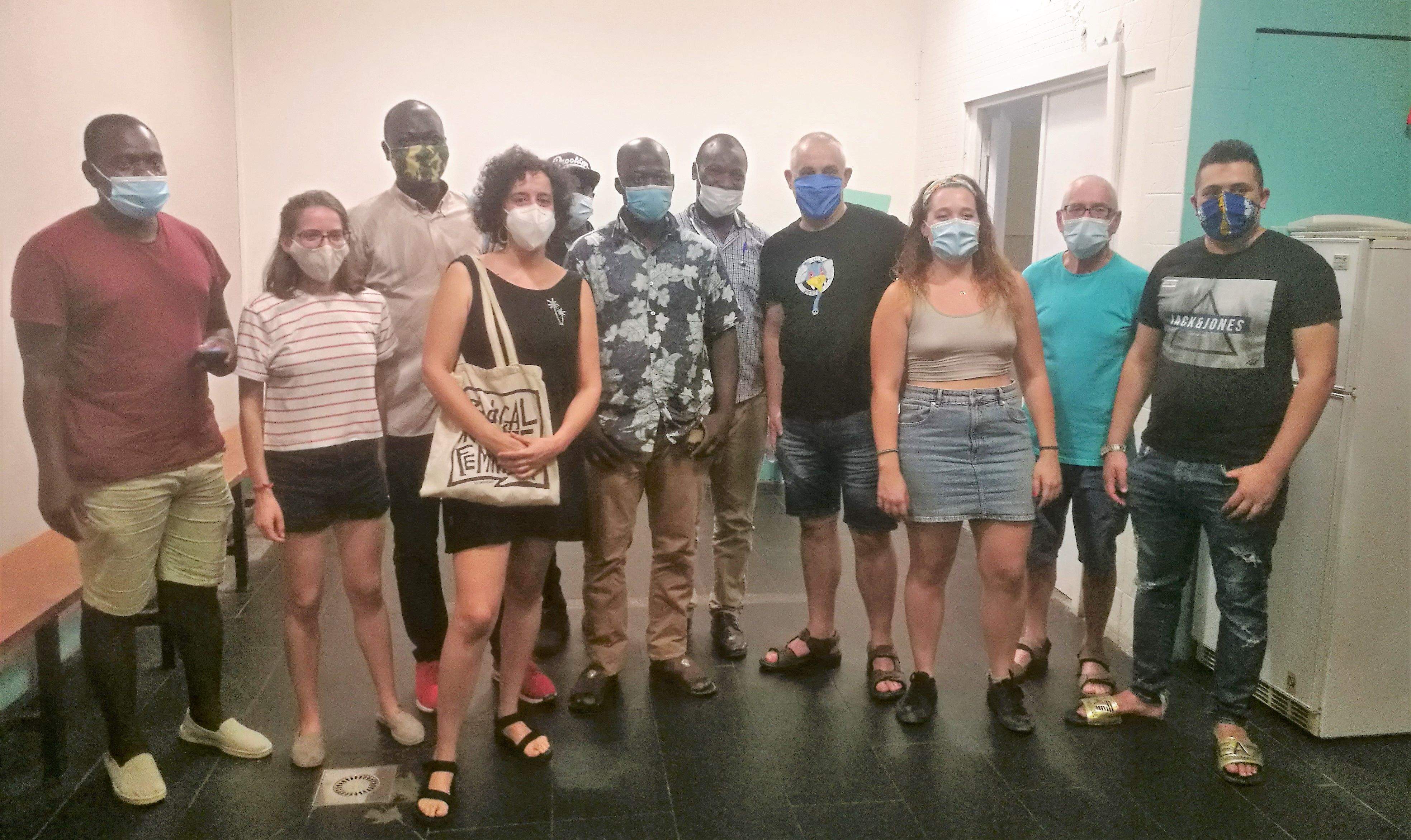 Primera sessió de treball del Pla de xoc social al CRAC. FOTO: Redacció