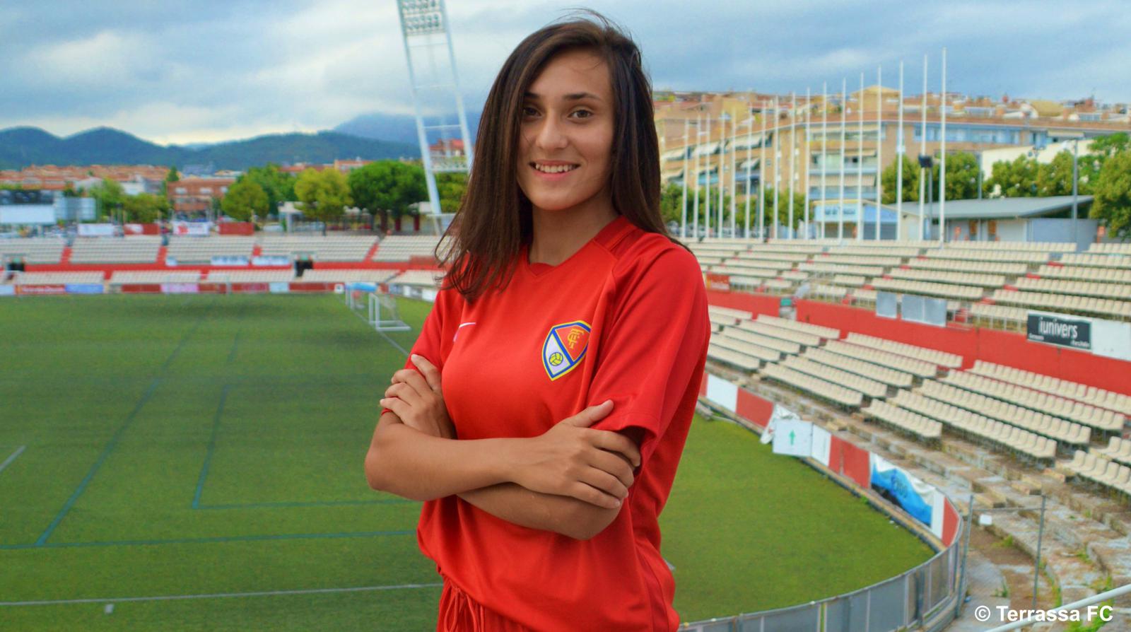 La rubinenca Sofía Molina jugarà al primer equip del Terrassa FC. FOTO: Terrassa FC