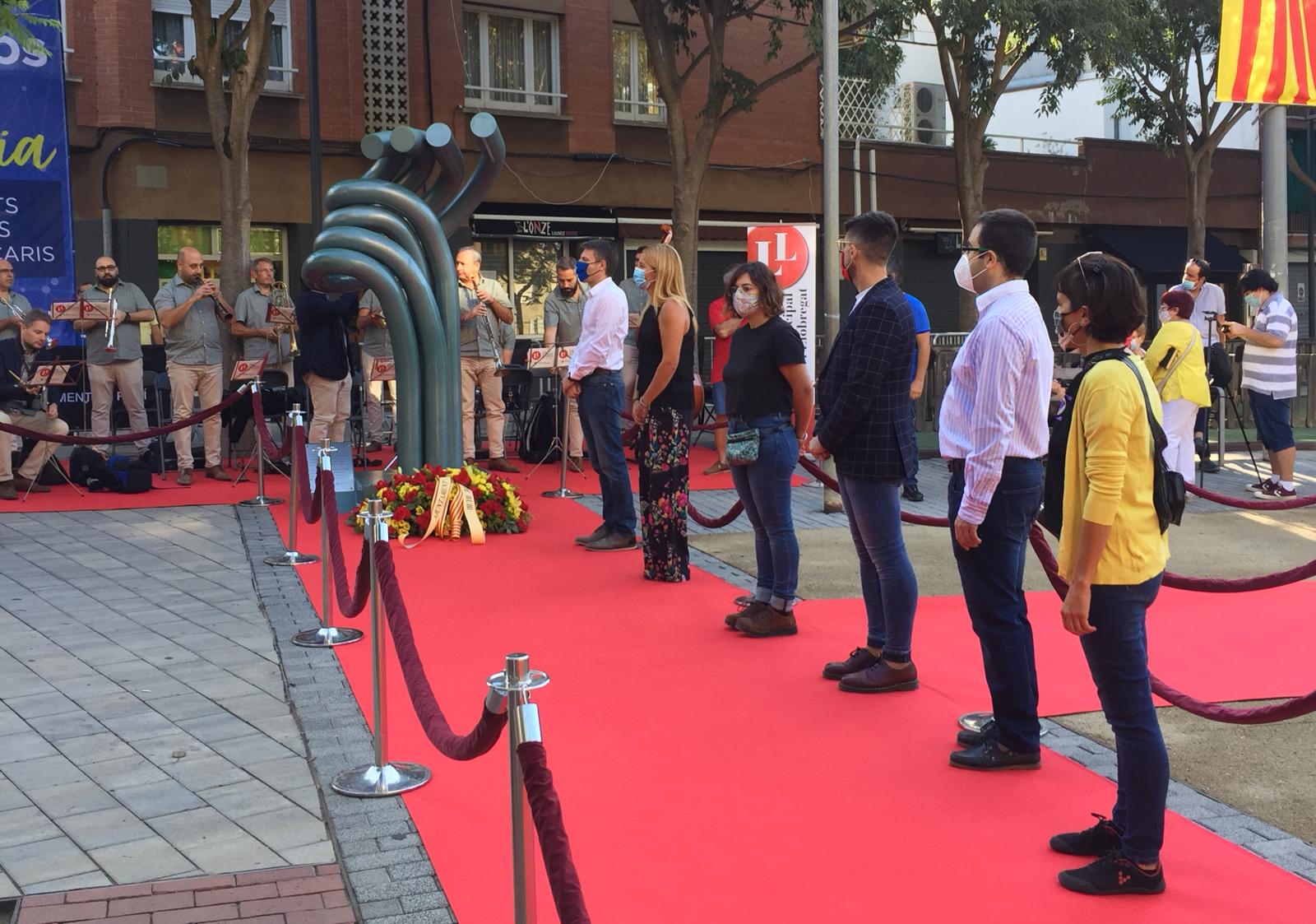 Celebració institucional de la Diada a Rubí. FOTO: A.M