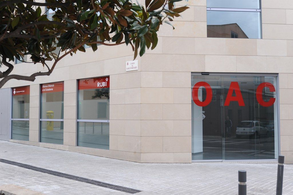 L'OAC del centre està actualment oberta, la de les Torres roman tancada pel positiu d'un treballador. FOTO: Ajuntament de Rubí