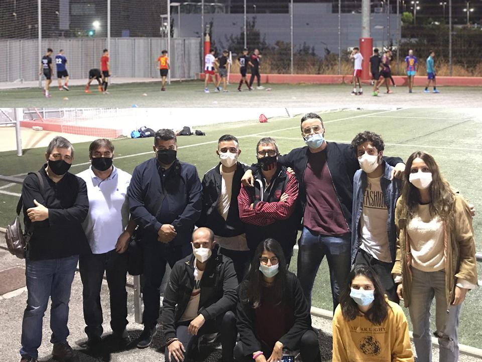 Entrenament del CEF Can Mir en el Venti. FOTO: Cedida