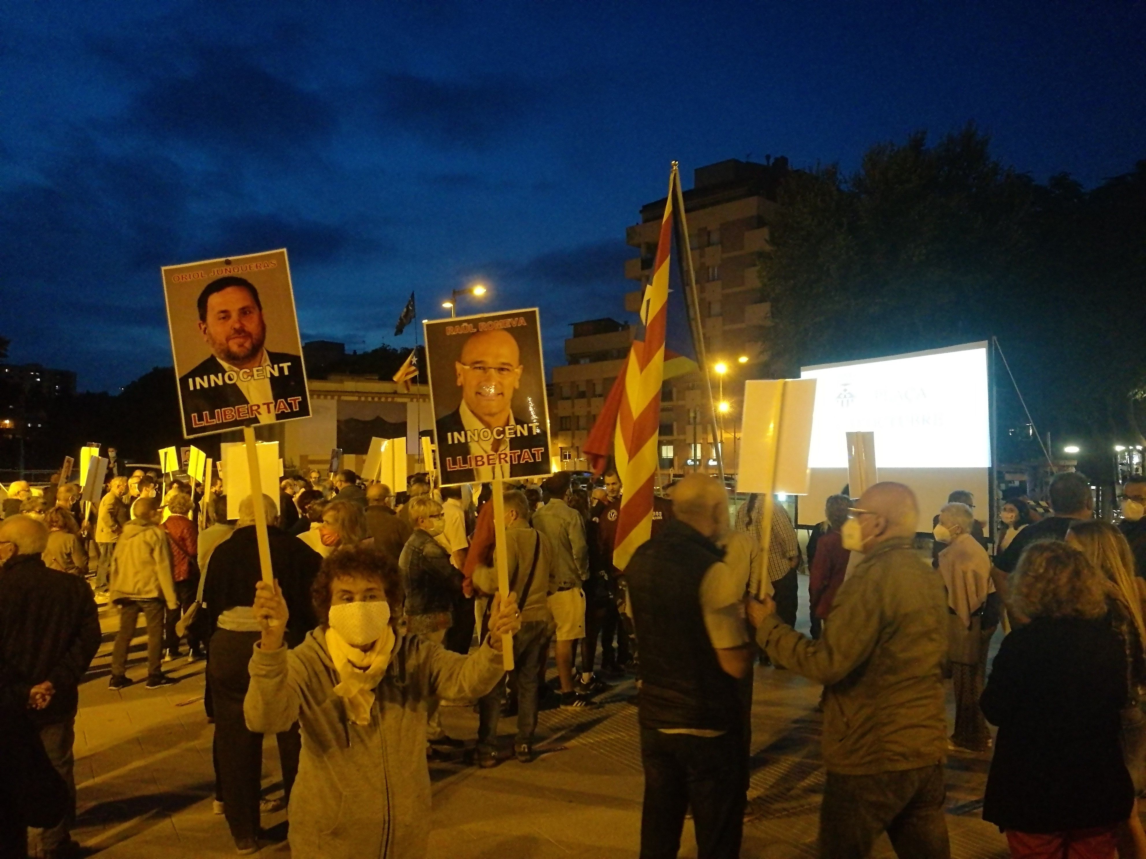 Manifestació 1 octubre de 2020. FONT: Redacció