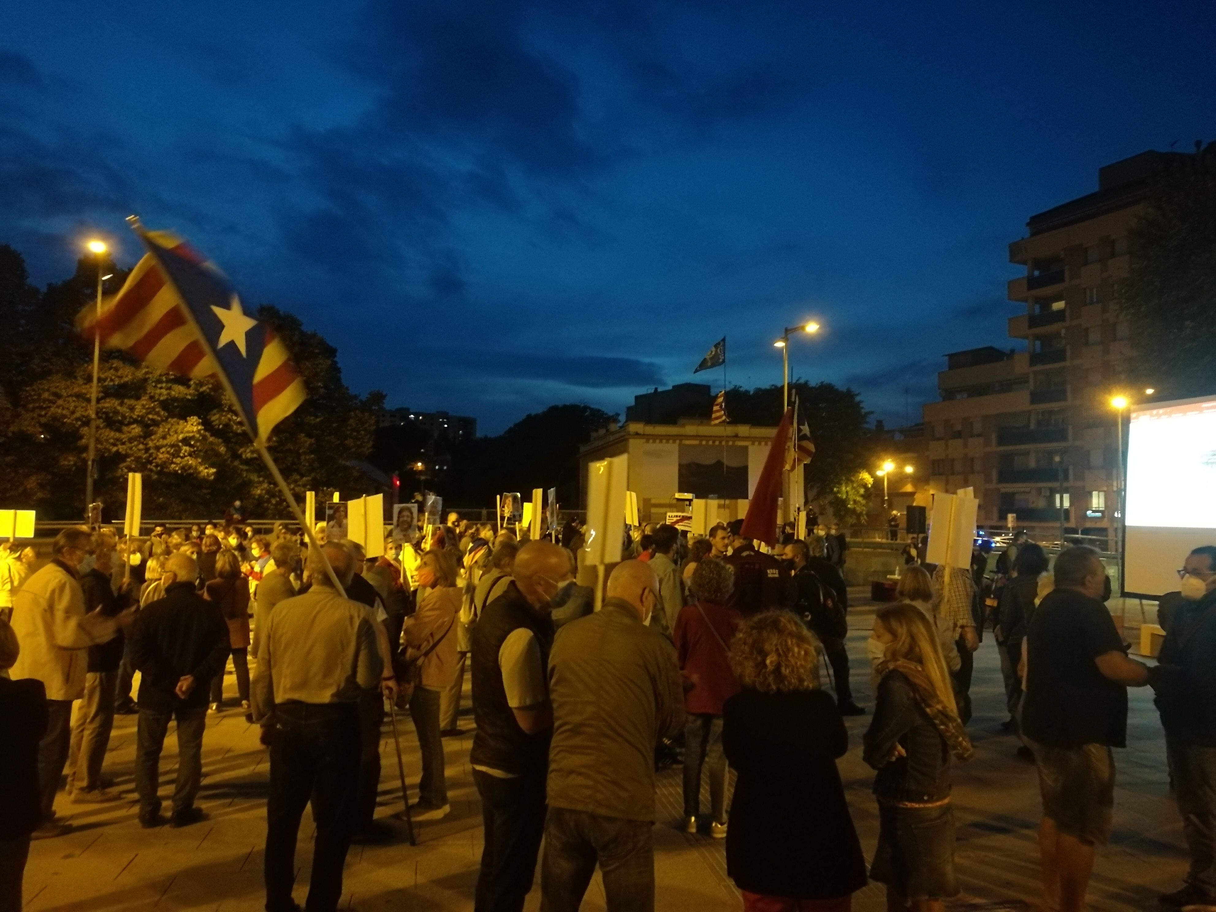 Manifestació 1 octubre de 2020. FONT: Redacció