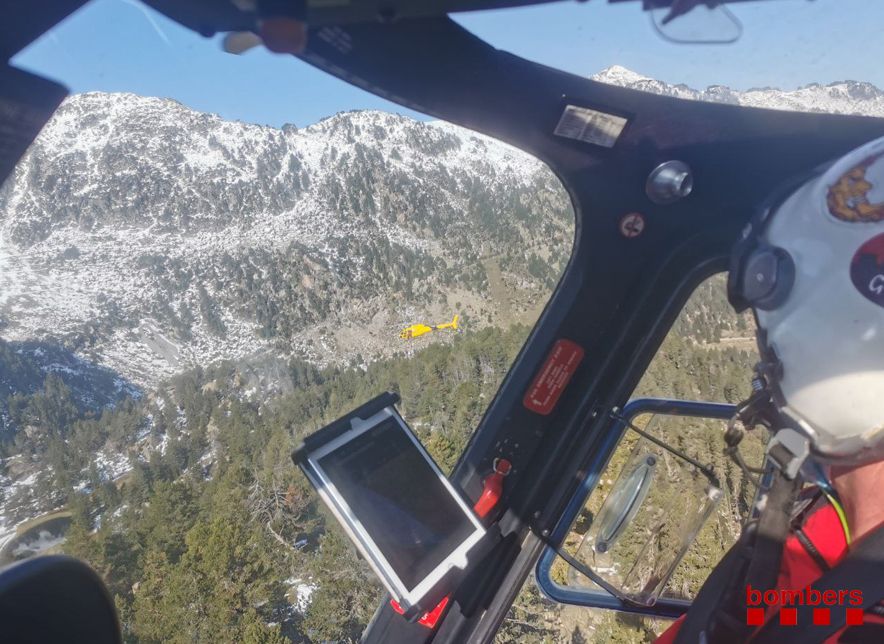 Els rescats es disparen un 51% el setembre i els Bombers demanen extremar la precaució. FOTO: Bombers de la Generalitat  Els rescats es disparen un 51% el setembre i els Bombers demanen extremar la precaució. FOTO: Bombers de la Generalitat