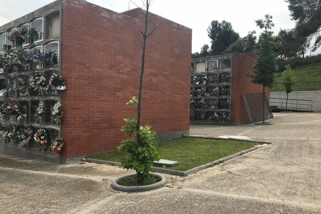 El nou espai de dol està previst que s’ubiqui en aquest punt del recinte. FOTO: Ajuntament de Rubí El nou espai de dol està previst que s’ubiqui en aquest punt del recinte. FOTO: Ajuntament de Rubí