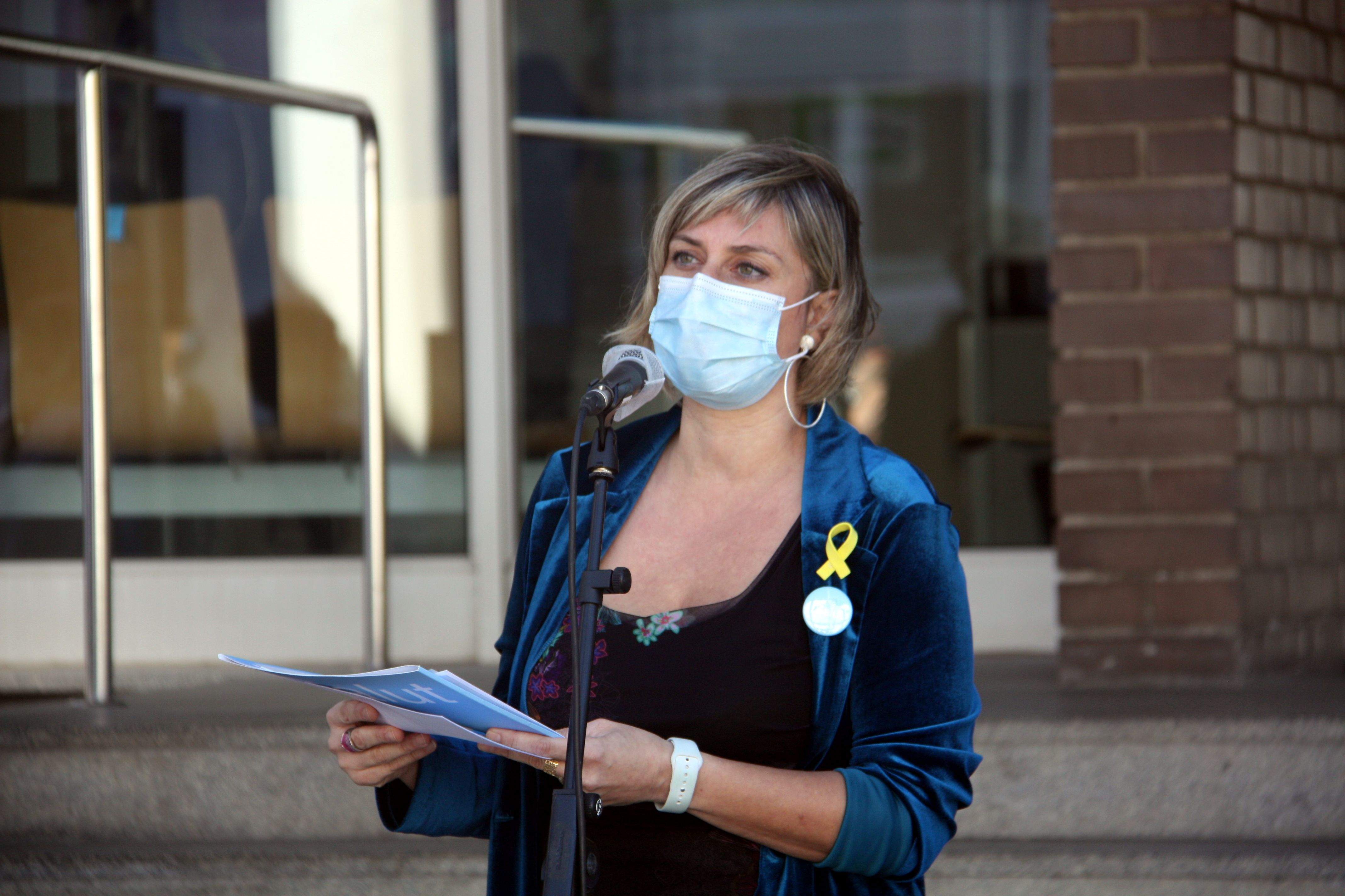 La consellera de Salut, Alba Vergés. FOTO: ACN