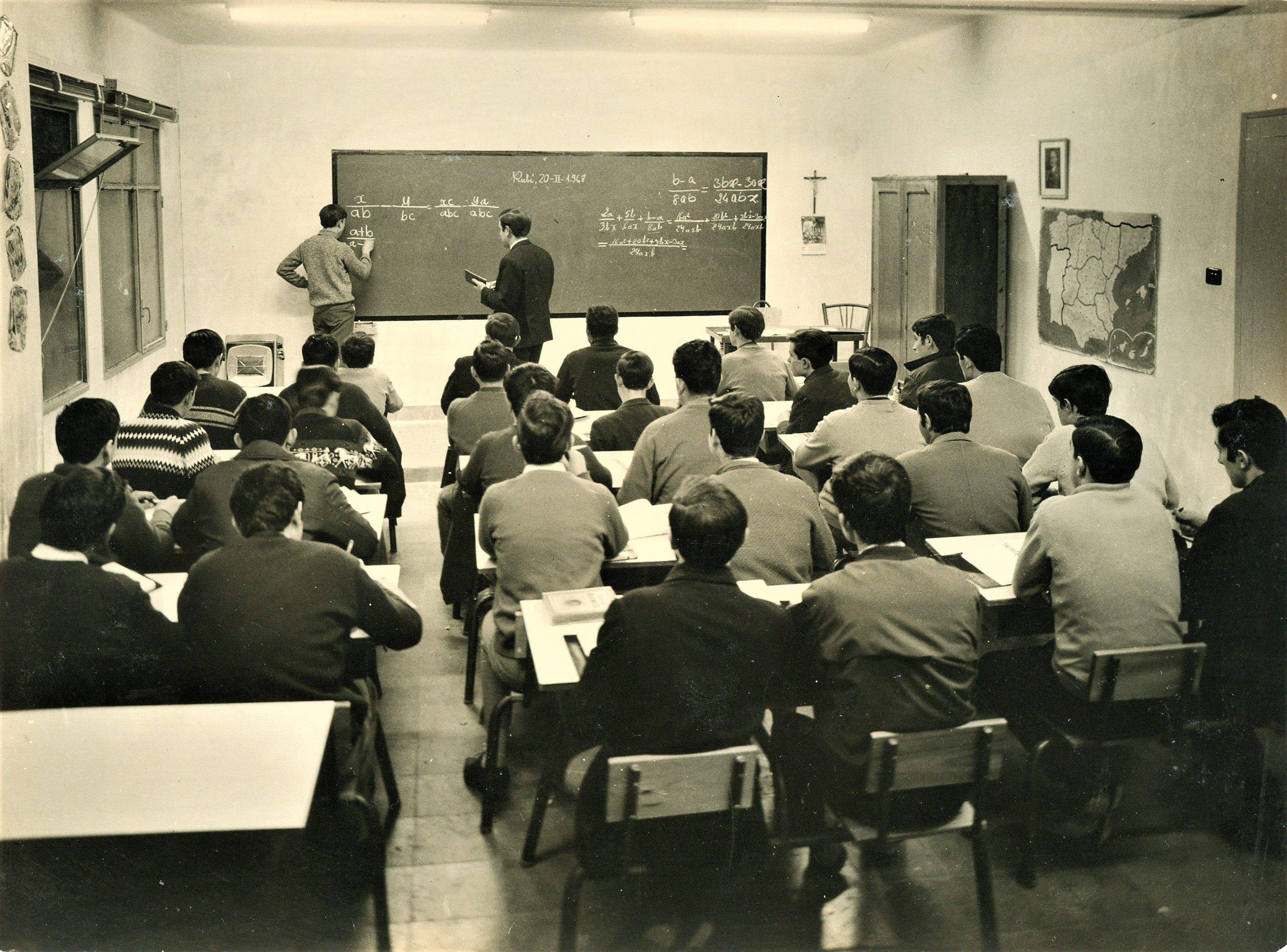 Fotografia cedida per l’Escola Mare de Déu de Montserrat al Grup de Col·laboradors i el Centre d’Estudis Rubinencs Fotografia cedida per l’Escola Mare de Déu de Montserrat al Grup de Col·laboradors i el Centre d’Estudis Rubinencs