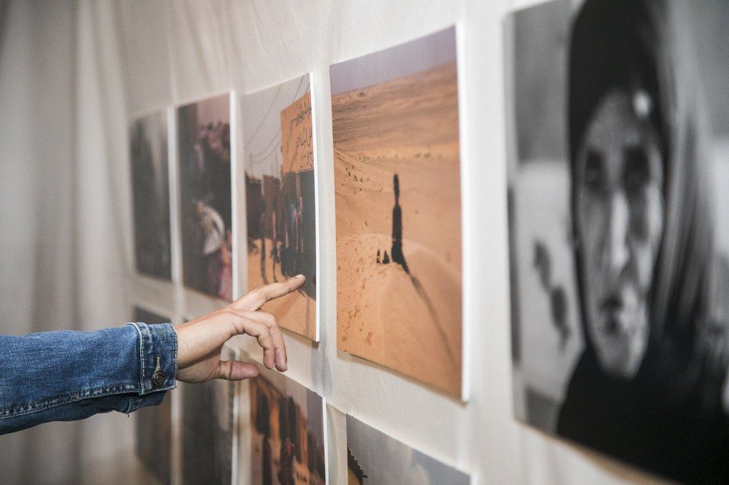 Imatge d’arxiu de la mostra Sàhara visible. FOTO: Ajuntament de Rubí – Lali Puig