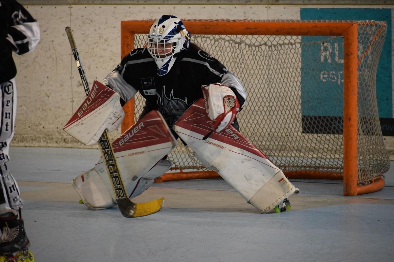 Segon cap de setmana d'hoquei línia a la pista de Francesc Calvo. FOTO: HCR Cent Patins