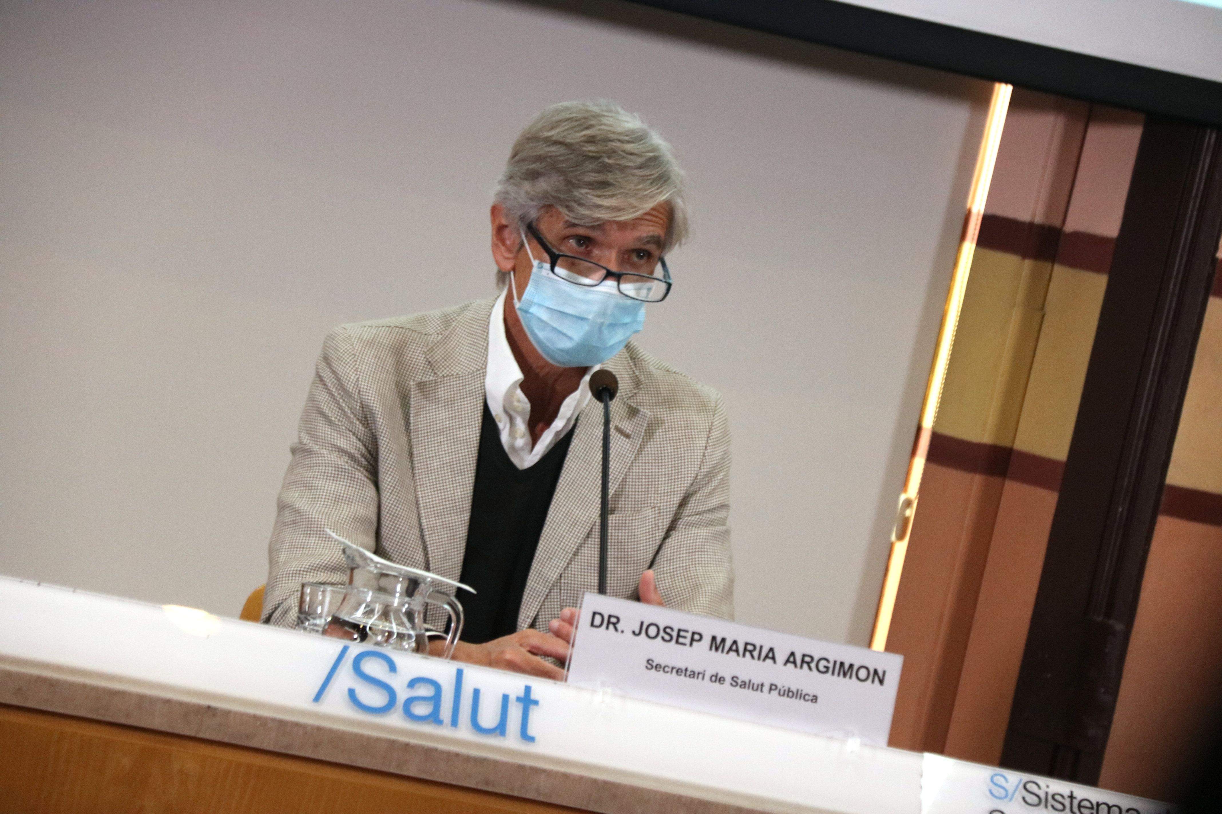 El secretari de Salut, Josep Maria Argimon. FOTO: Miquel Codolar
