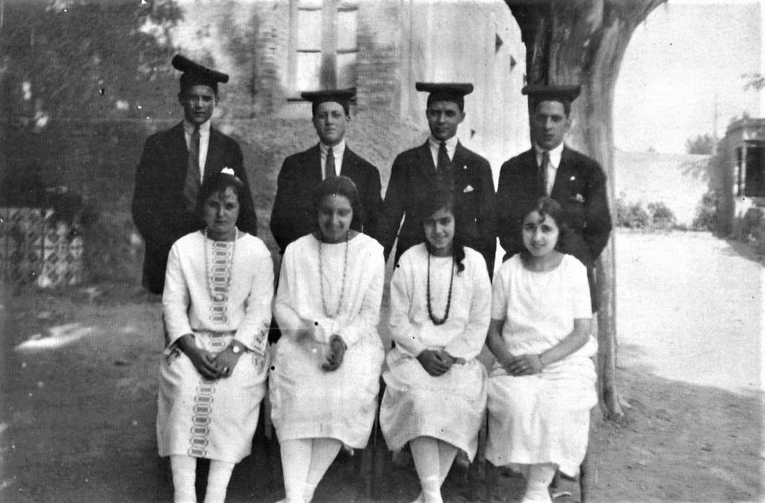 Esbart Dansaire Rubí 1925 a Sabadell. FOTO: Arxiu Fotogràfic del Museu de Rubí