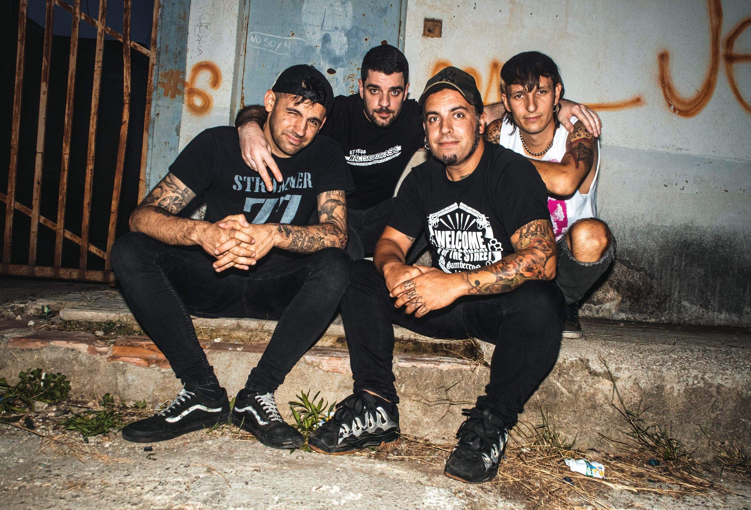 La banda de punk rock Batec està formada pel Manu, el Nando, el Presi i en Miguel. FOTO: Cedida La banda de punk rock Batec està formada pel Manu, el Nando, el Presi i en Miguel. FOTO: Cedida