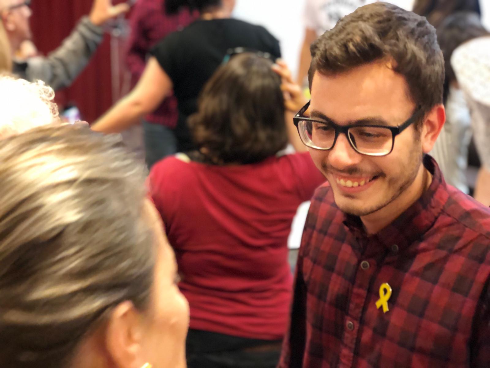 Èric Zaldívar,  escollit com a primer coordinador de Junts per Catalunya a Rubí. FOTO: Cedida