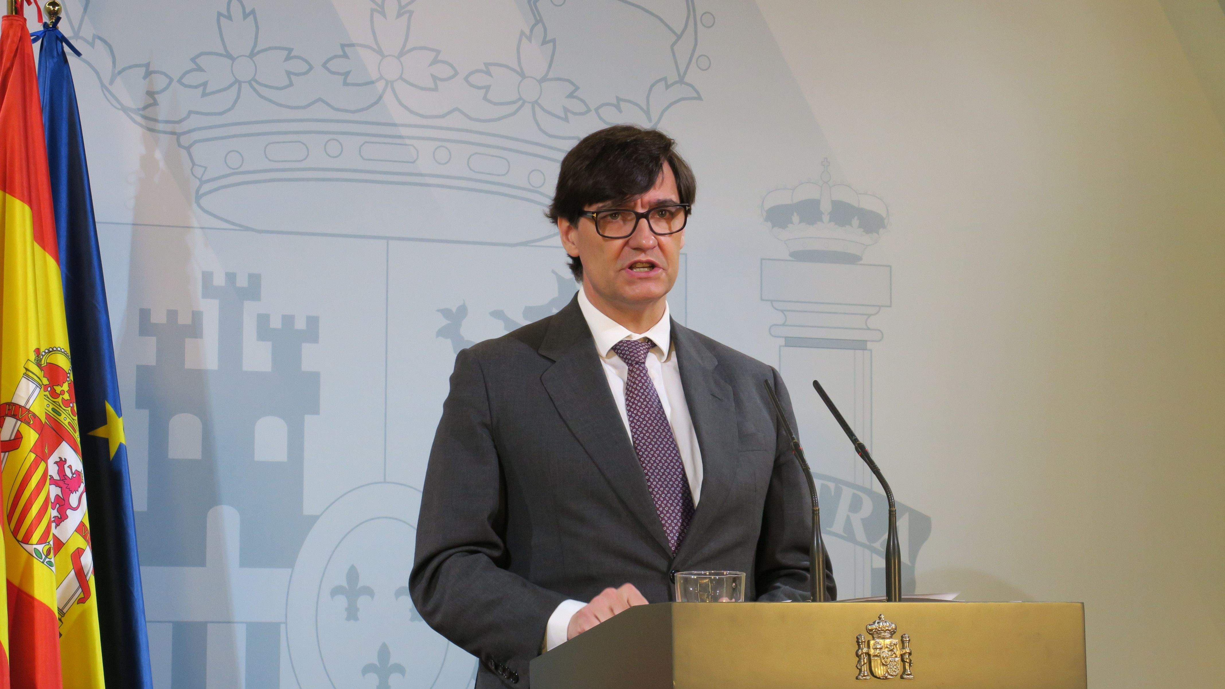 El ministre de Sanitat, Salvador Illa. FOTO: ACN