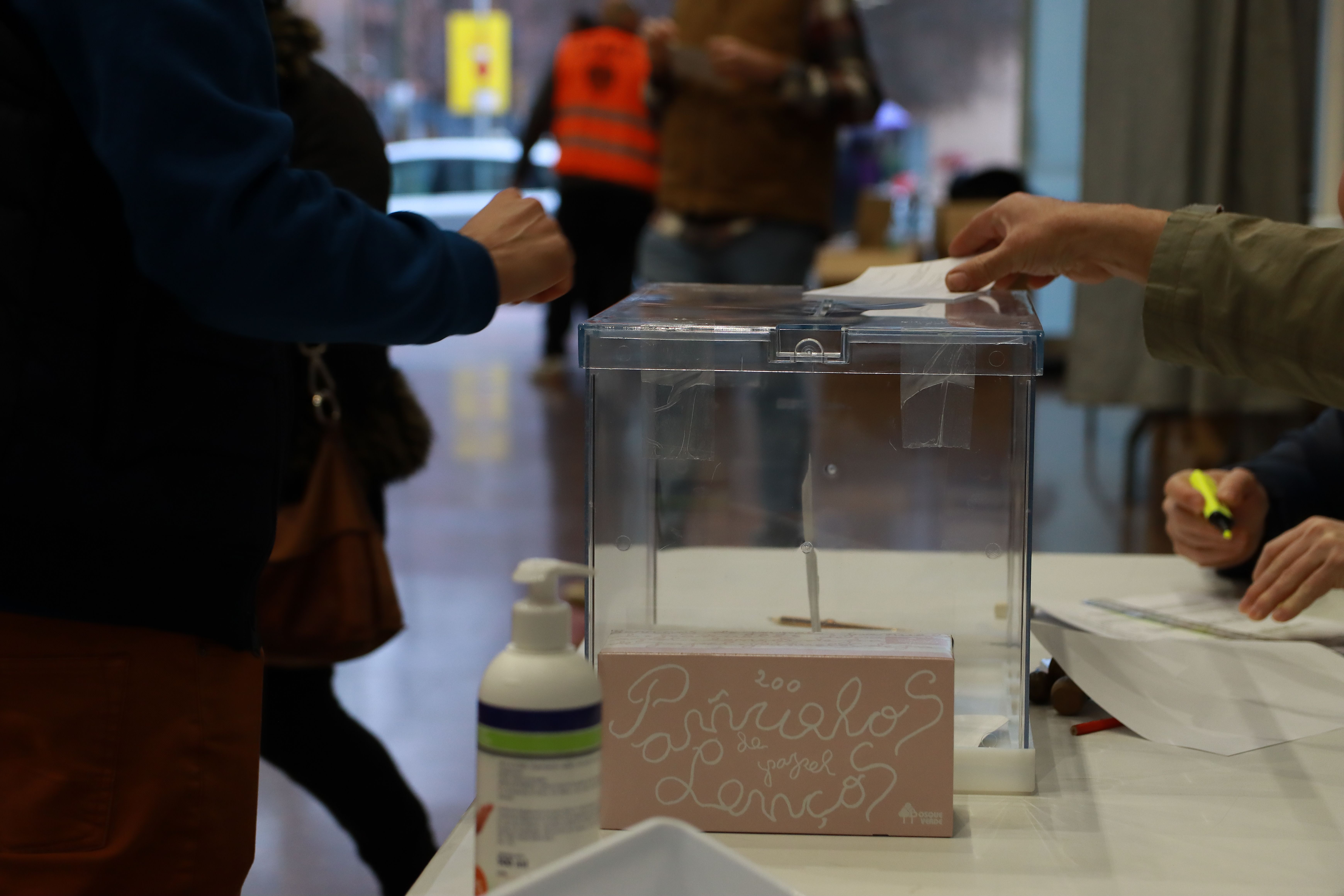 Eleccions del 14 de febrer a Rubí. FOTO: Josep Llamas