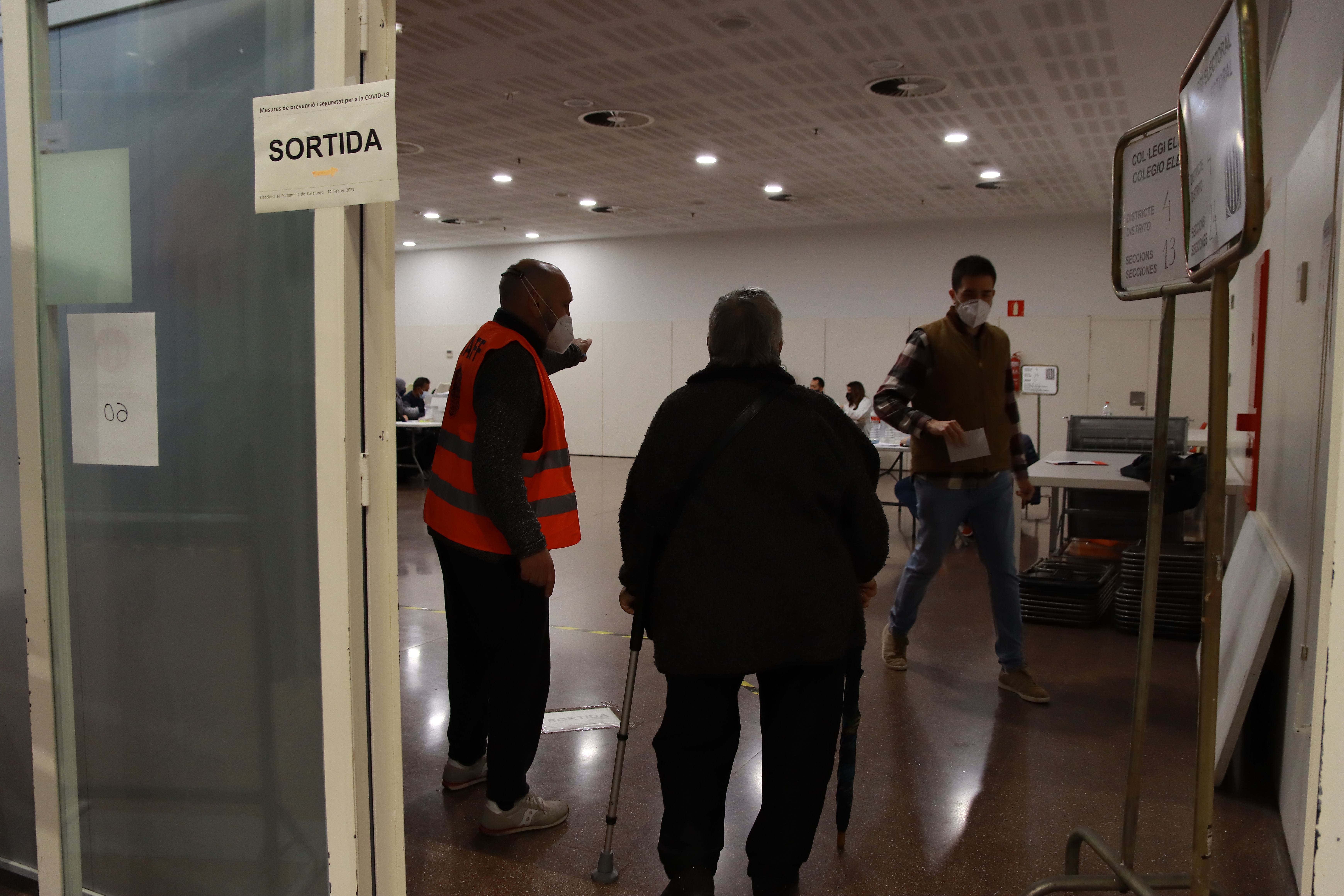Eleccions del 14 de febrer a Rubí. FOTO: Josep Llamas