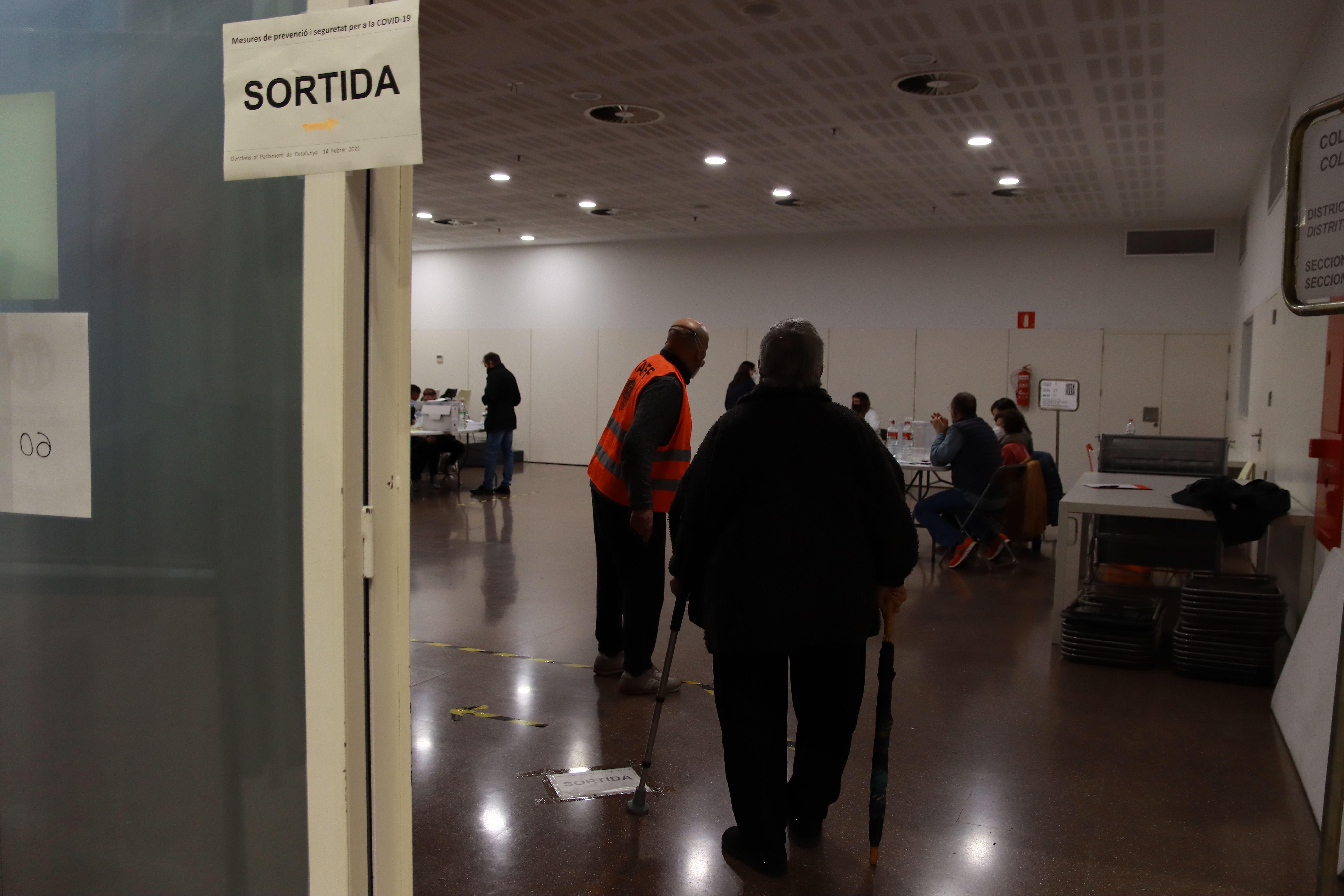 Eleccions del 14 de febrer a Rubí. FOTO: Josep Llamas