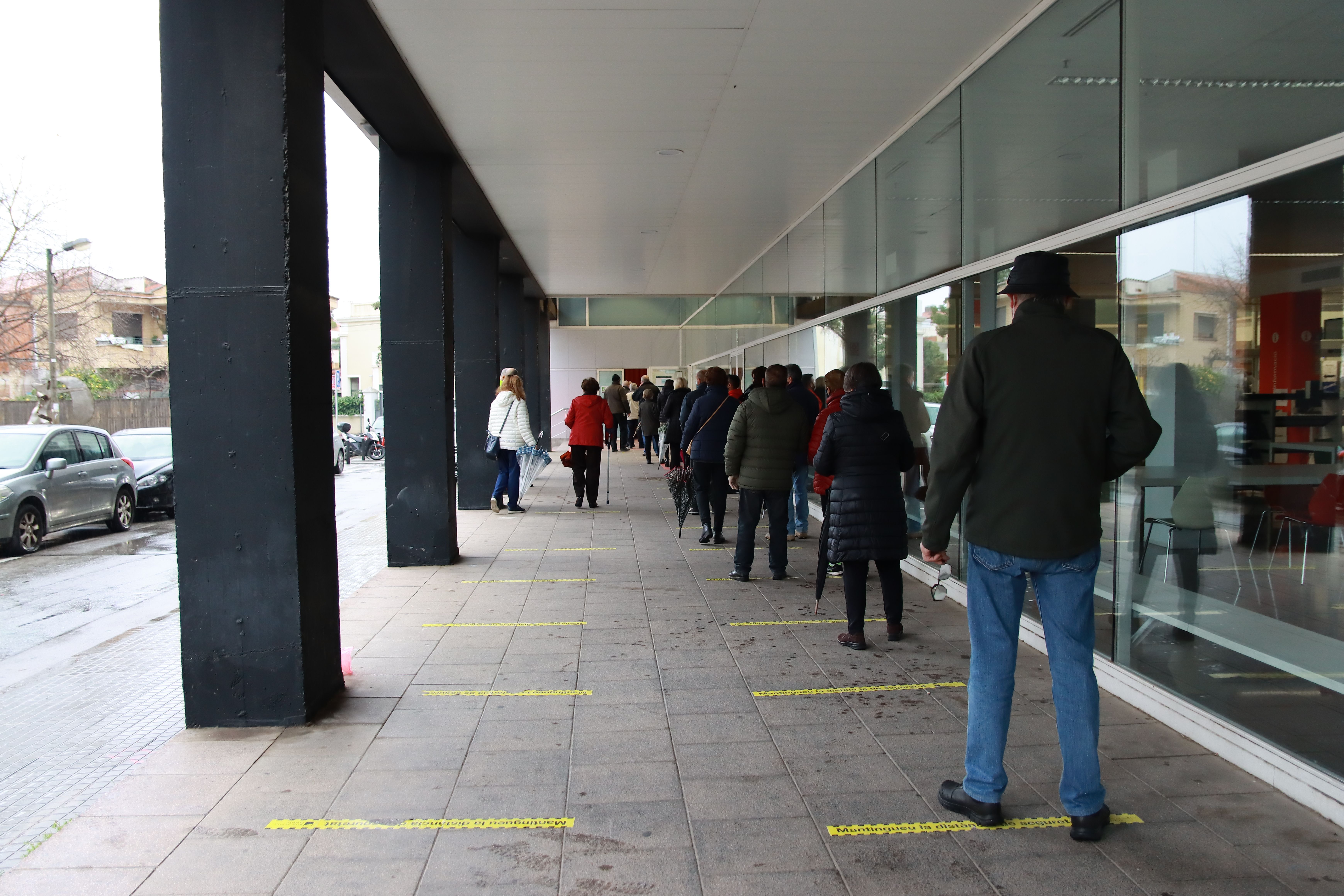 Eleccions del 14 de febrer a Rubí. FOTO: Josep Llamas