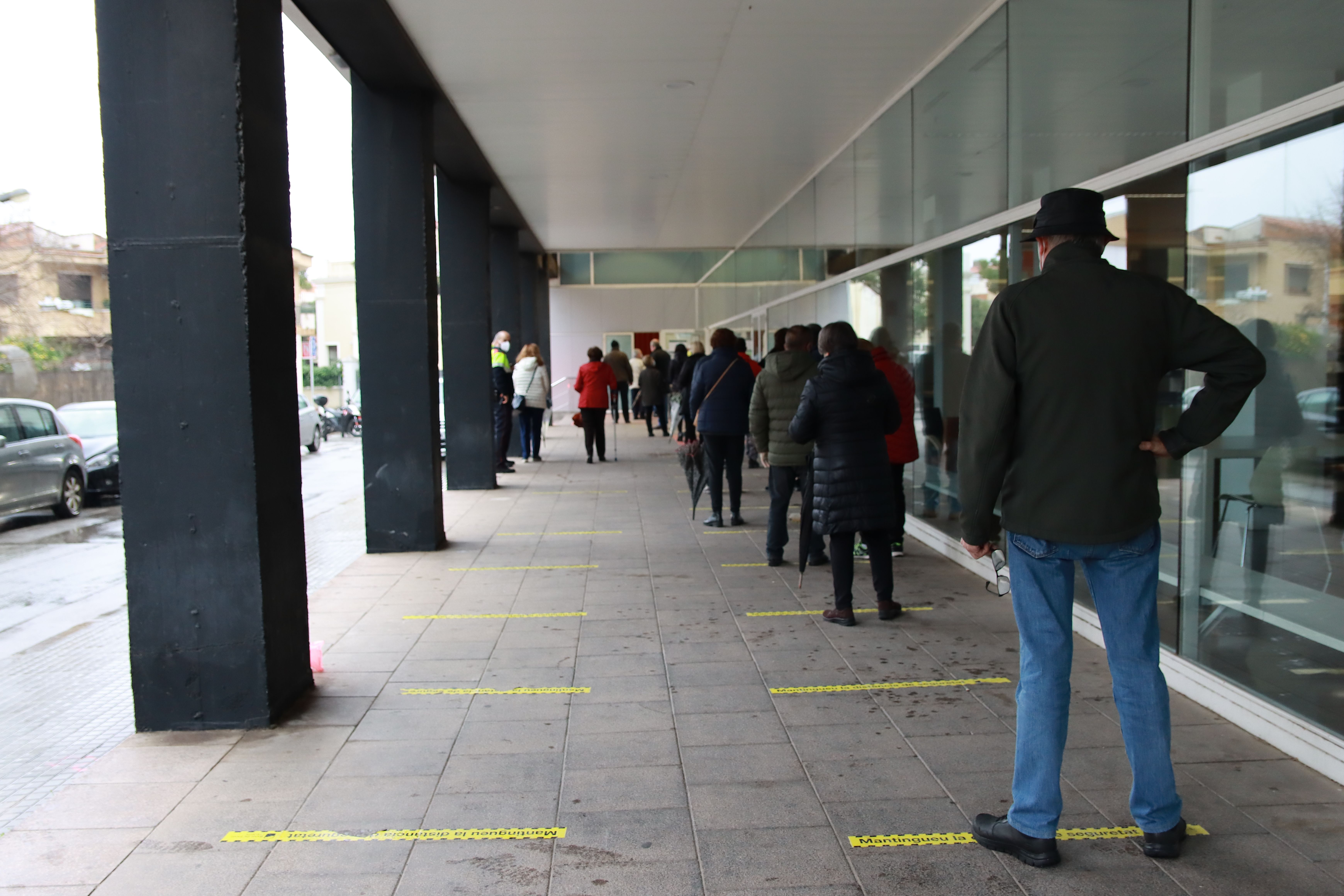 Eleccions del 14 de febrer a Rubí. FOTO: Josep Llamas