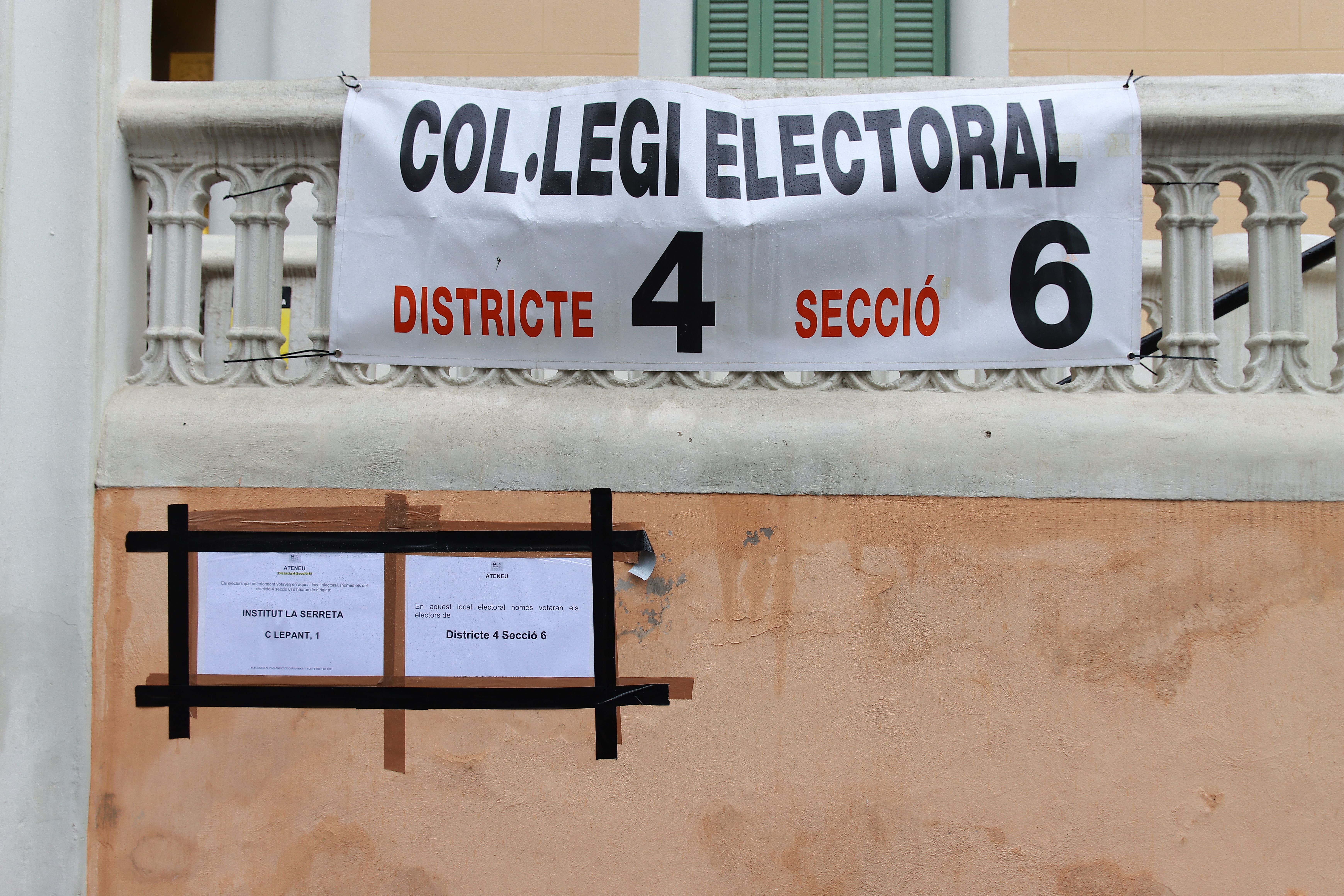 Eleccions del 14 de febrer a Rubí. FOTO: Josep Llamas