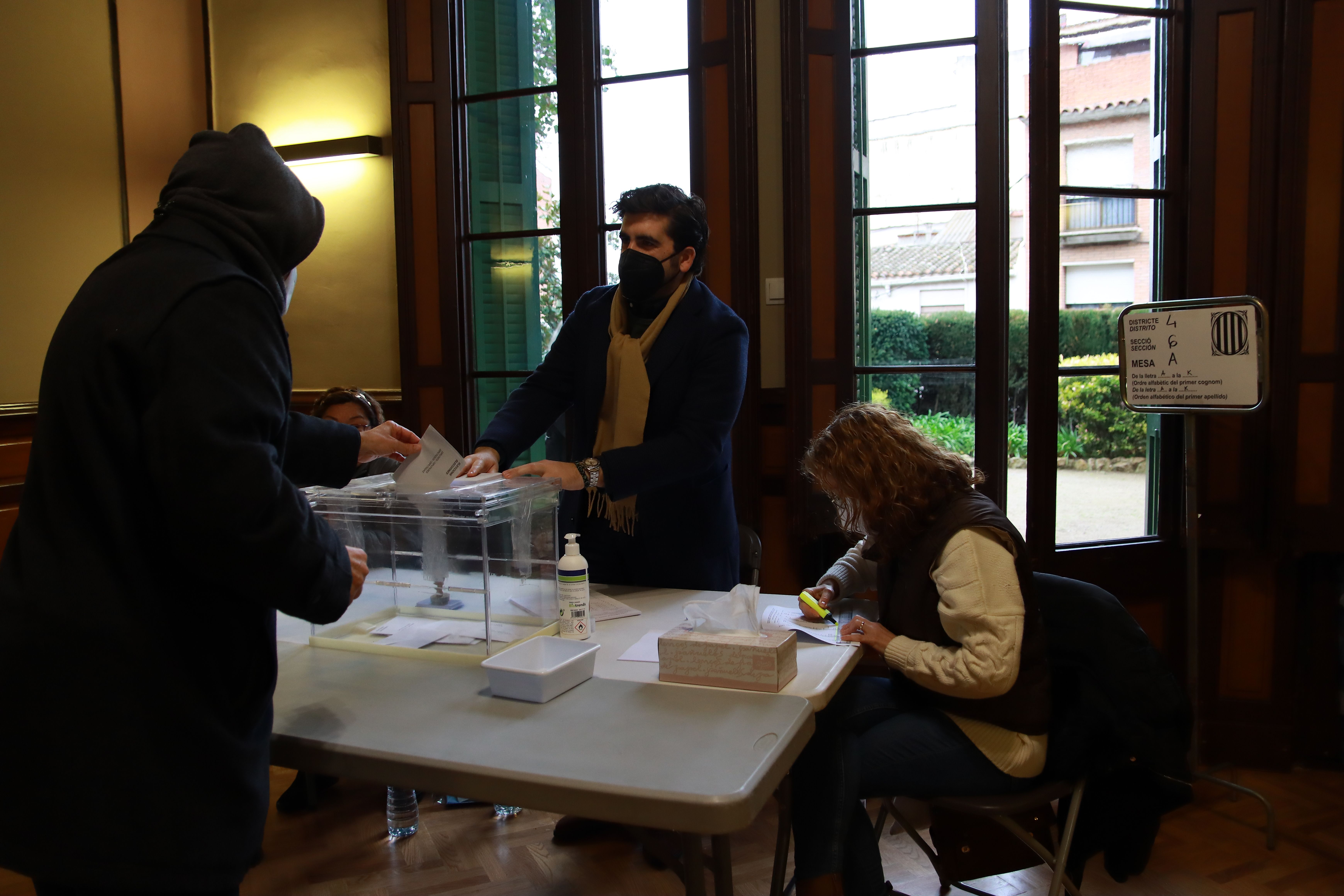 Eleccions del 14 de febrer a Rubí. FOTO: Josep Llamas