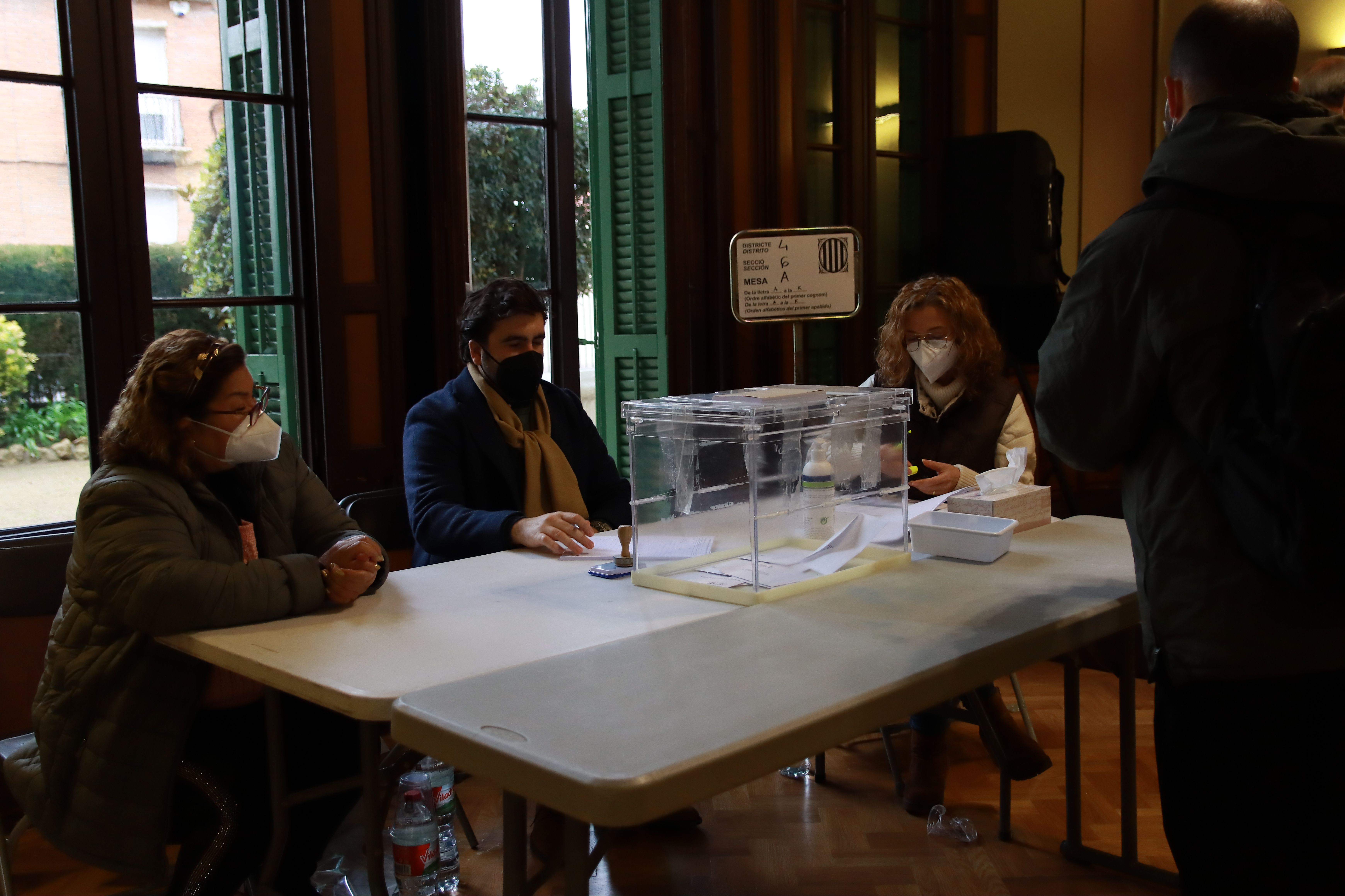 Eleccions del 14 de febrer a Rubí. FOTO: Josep Llamas