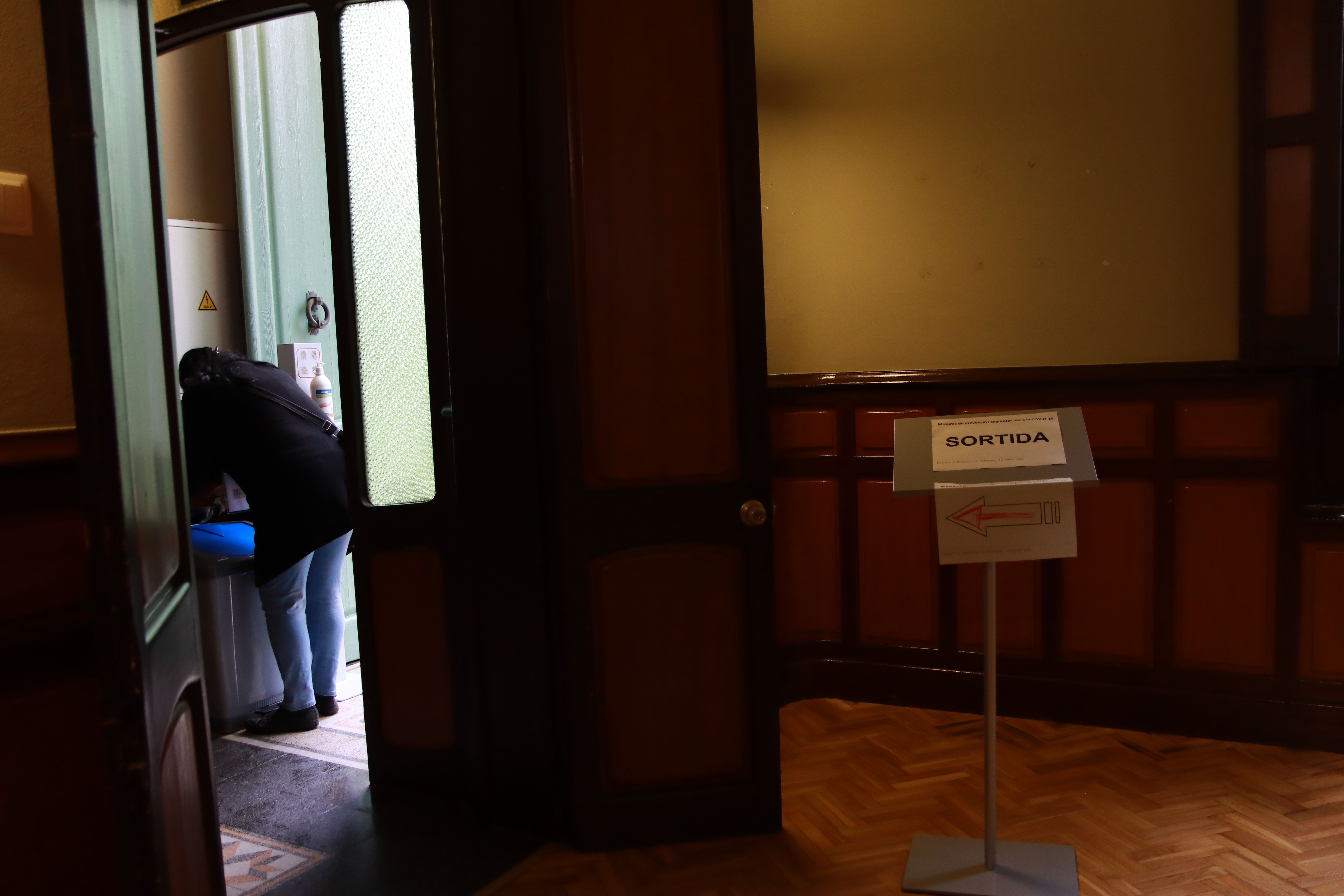Eleccions del 14 de febrer a Rubí. FOTO: Josep Llamas