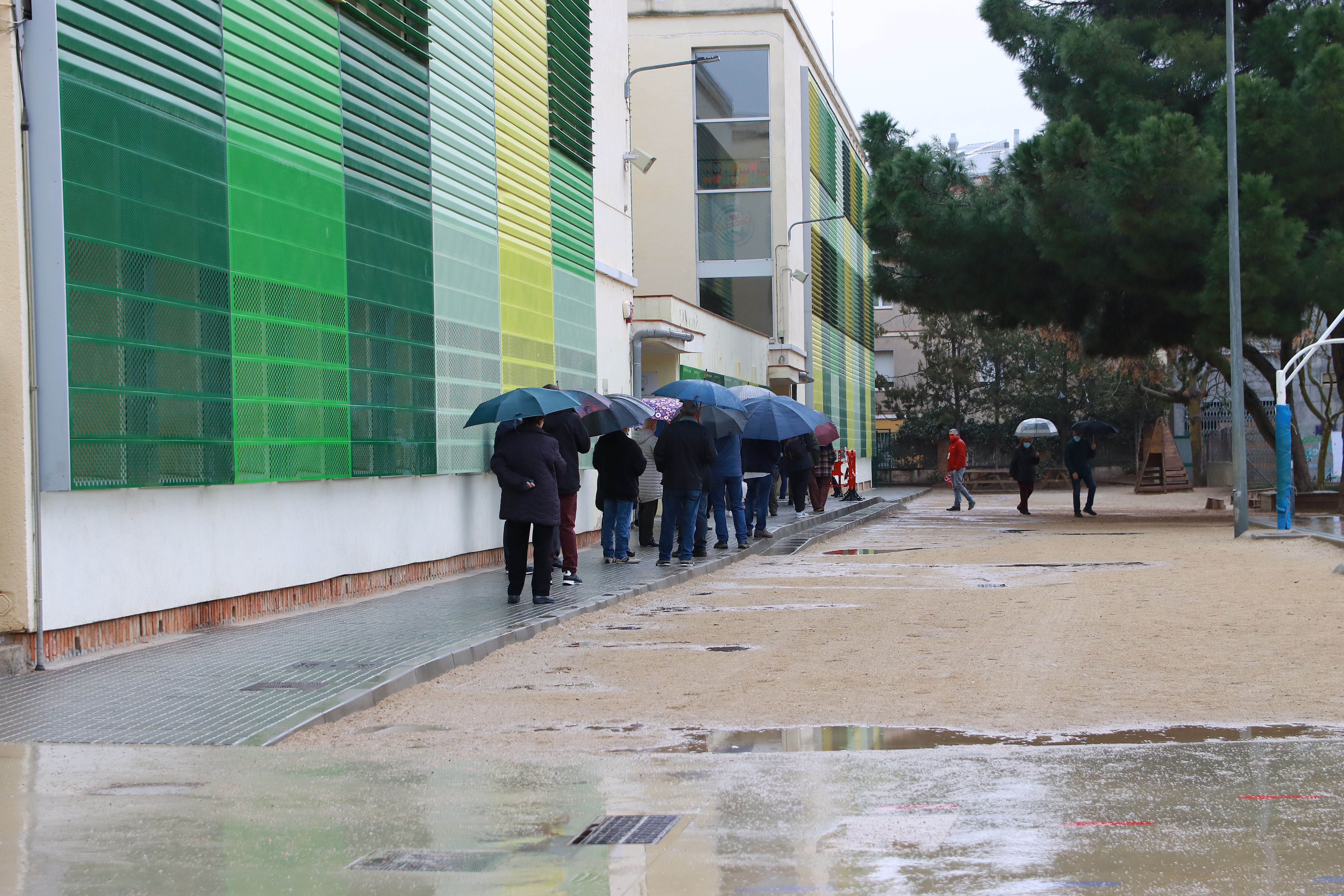 Eleccions del 14 de febrer a Rubí. FOTO: Josep Llamas