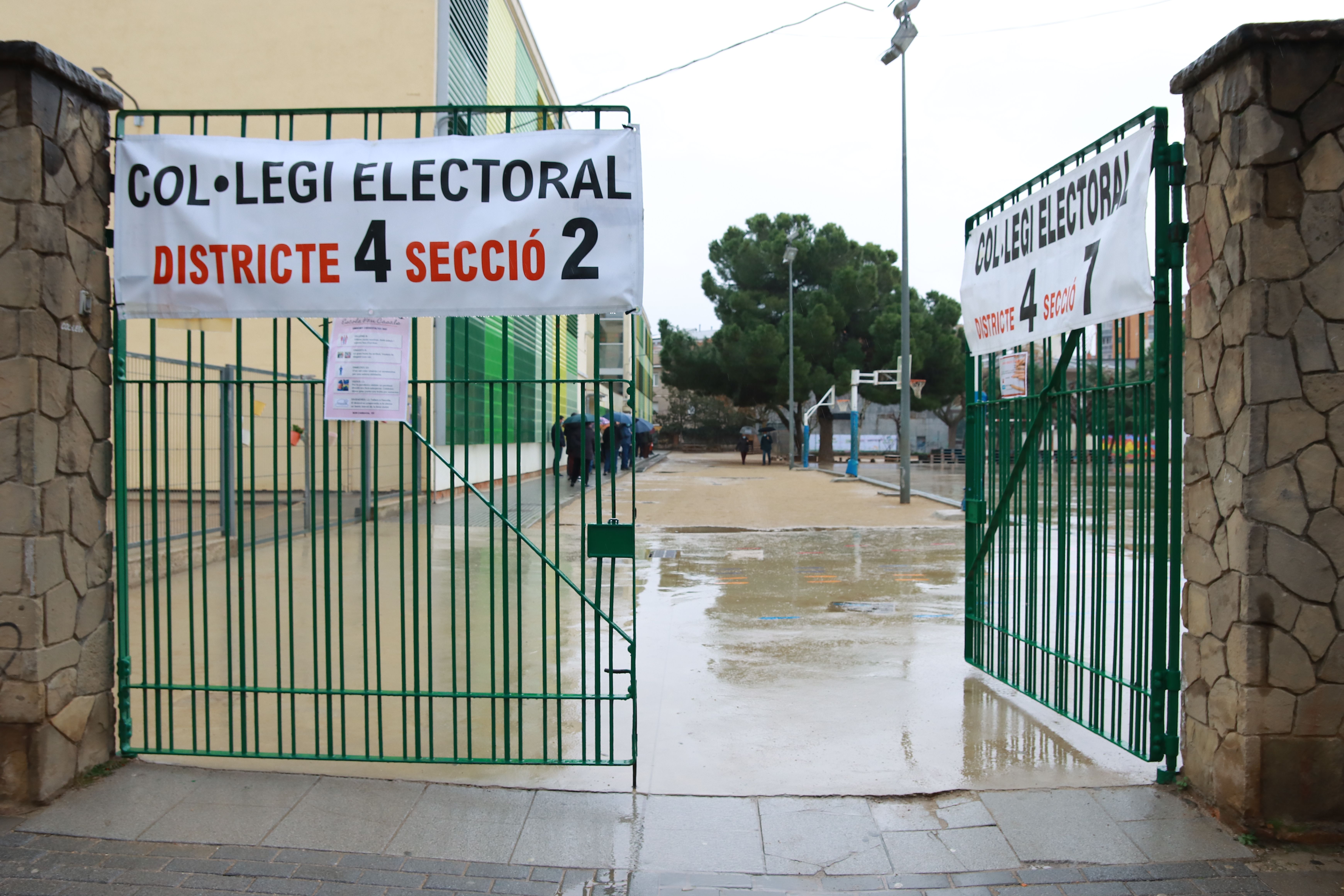 Eleccions del 14 de febrer a Rubí. FOTO: Josep Llamas
