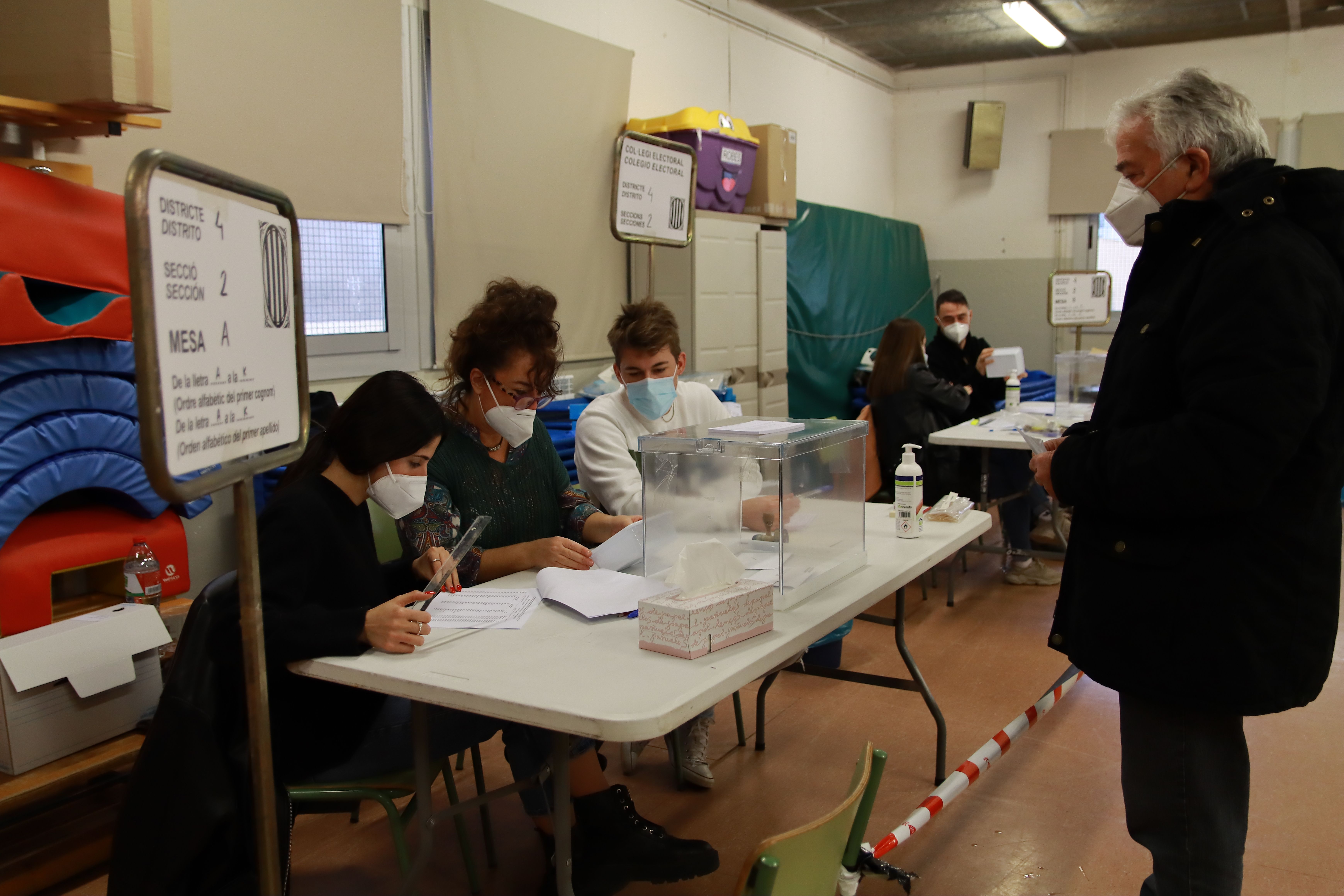 Eleccions del 14 de febrer a Rubí. FOTO: Josep Llamas
