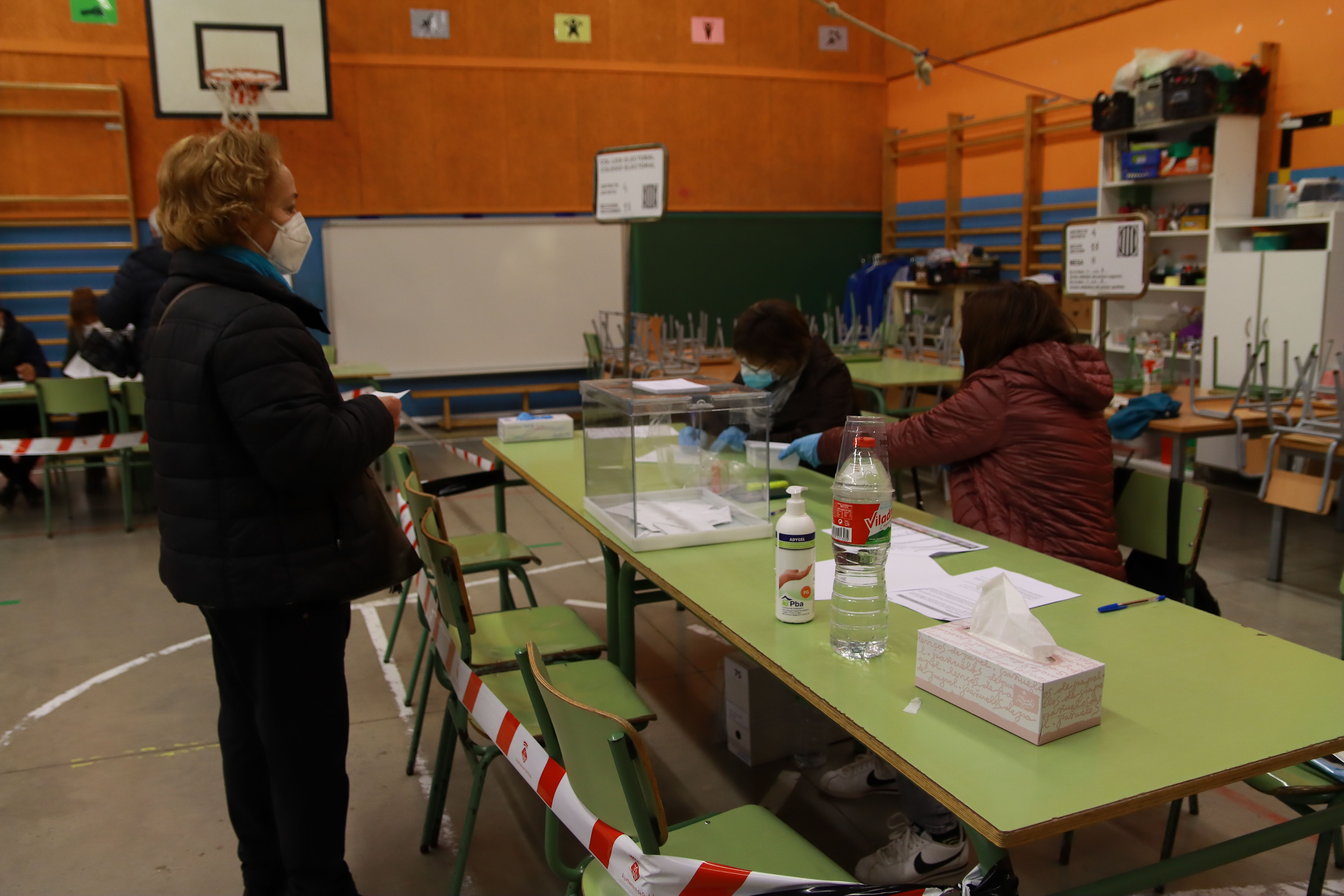 Eleccions del 14 de febrer a Rubí. FOTO: Josep Llamas